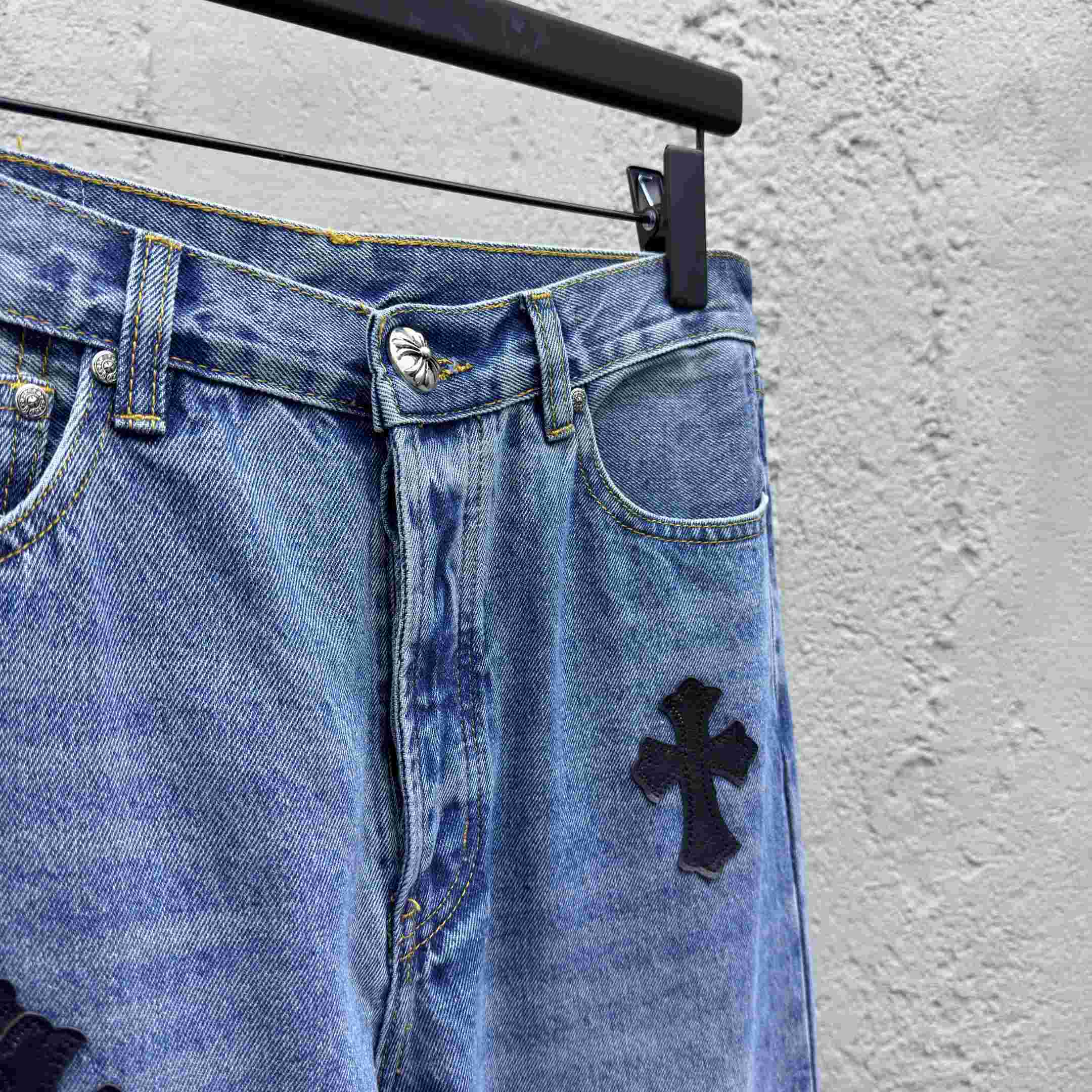 Chrome Hearts Jeans - EUR FASHION