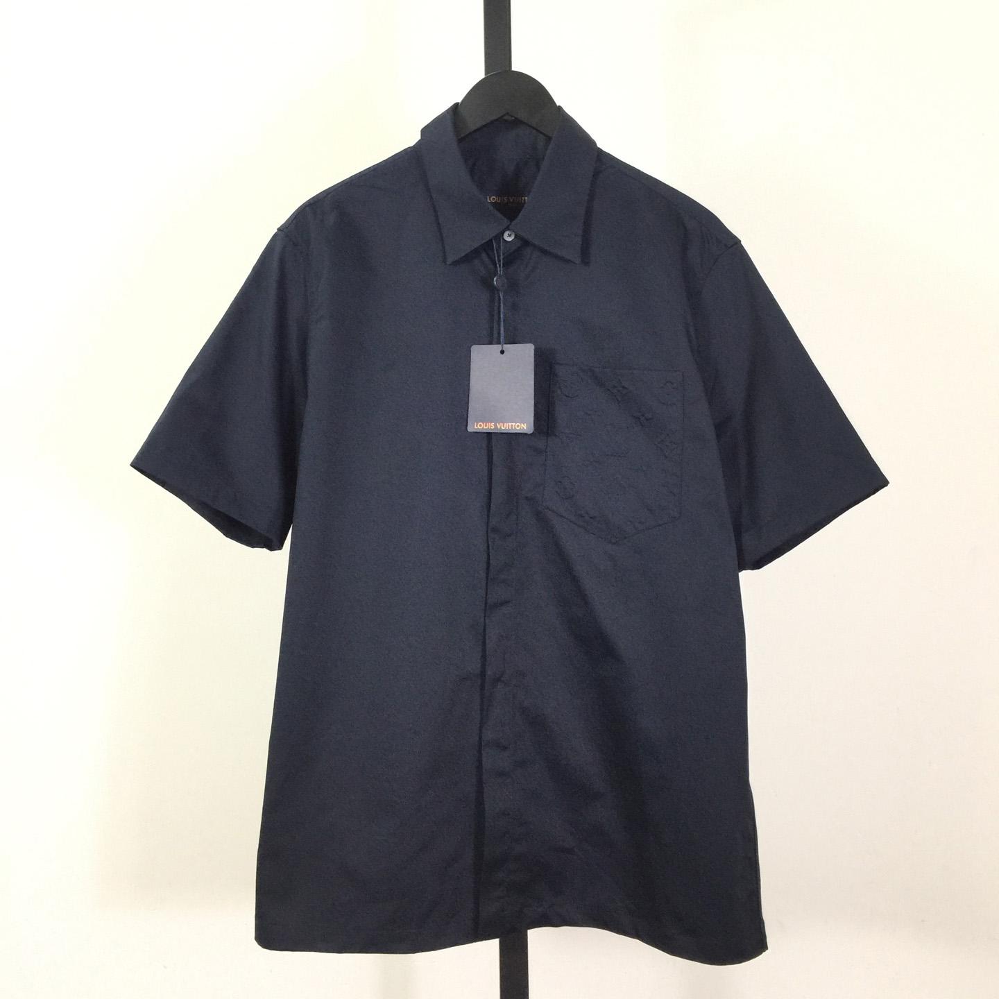 Louis Vuitton Monogram Pocket Short-Sleeved Shirt   1AHVYK - EUR FASHION