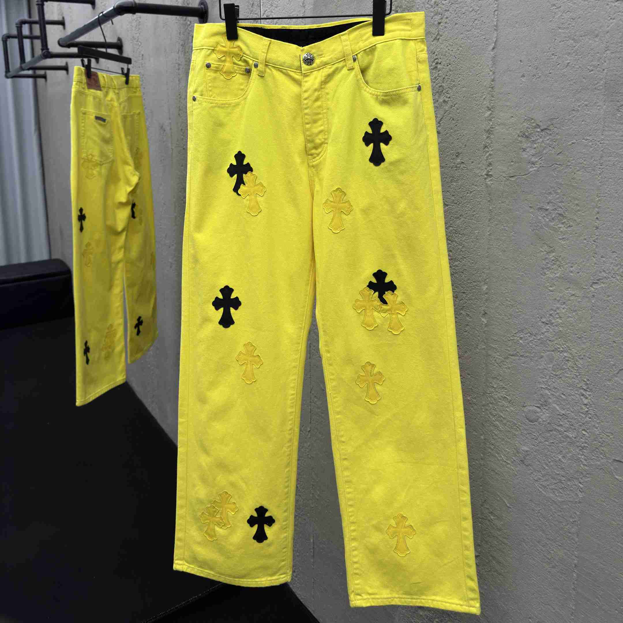 Chrome Hearts Jeans - EUR FASHION