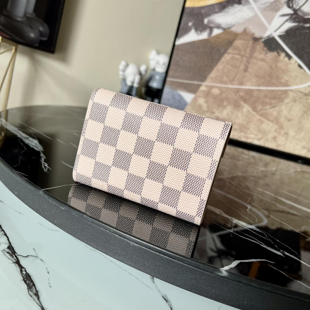 Louis Vuitton Victorine Wallet Damier Azur Canvas  N64022 - EUR FASHION
