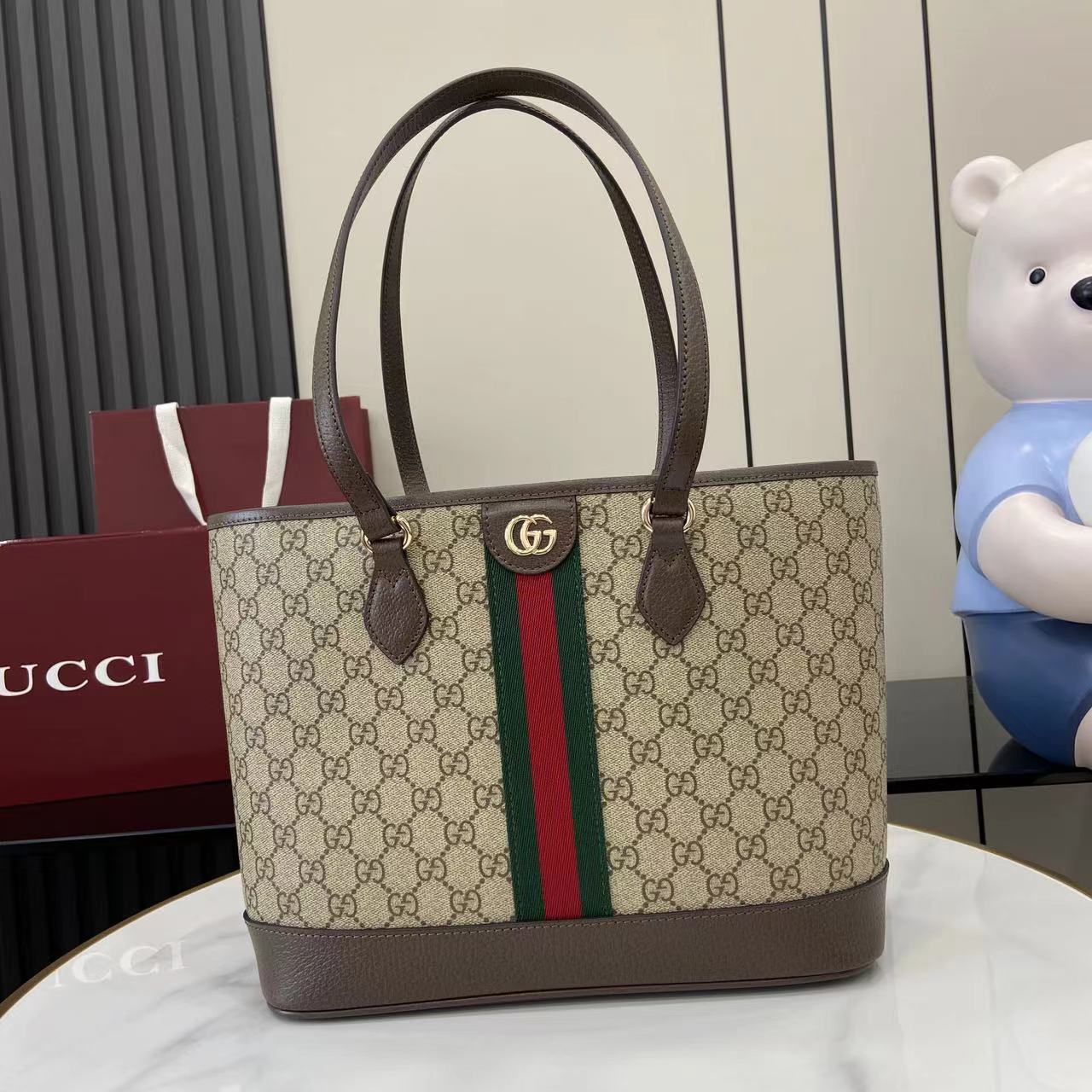 Gucci Ophidia Medium Tote Bag - EUR FASHION
