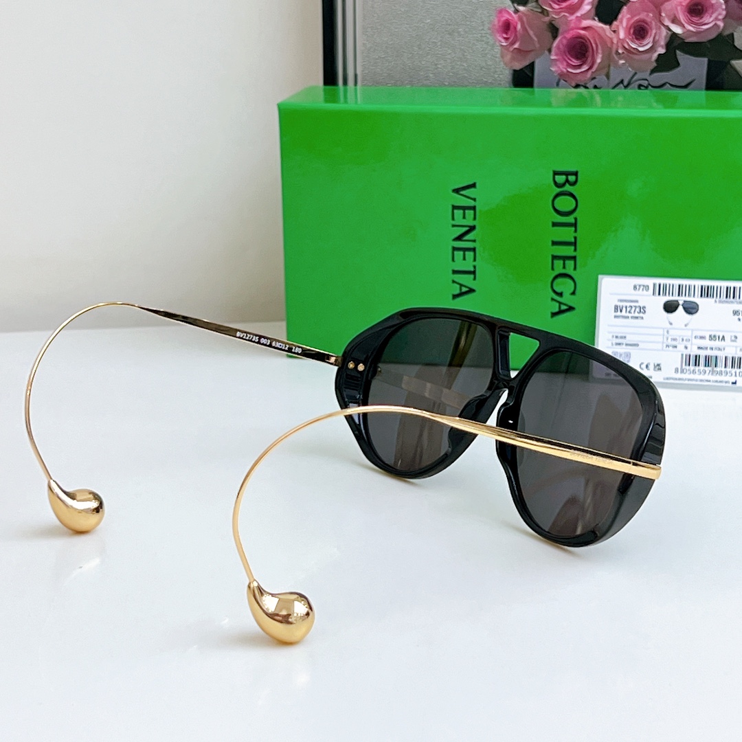 Bottega Veneta Drop Aviator Sunglasses  BV1273S - EUR FASHION