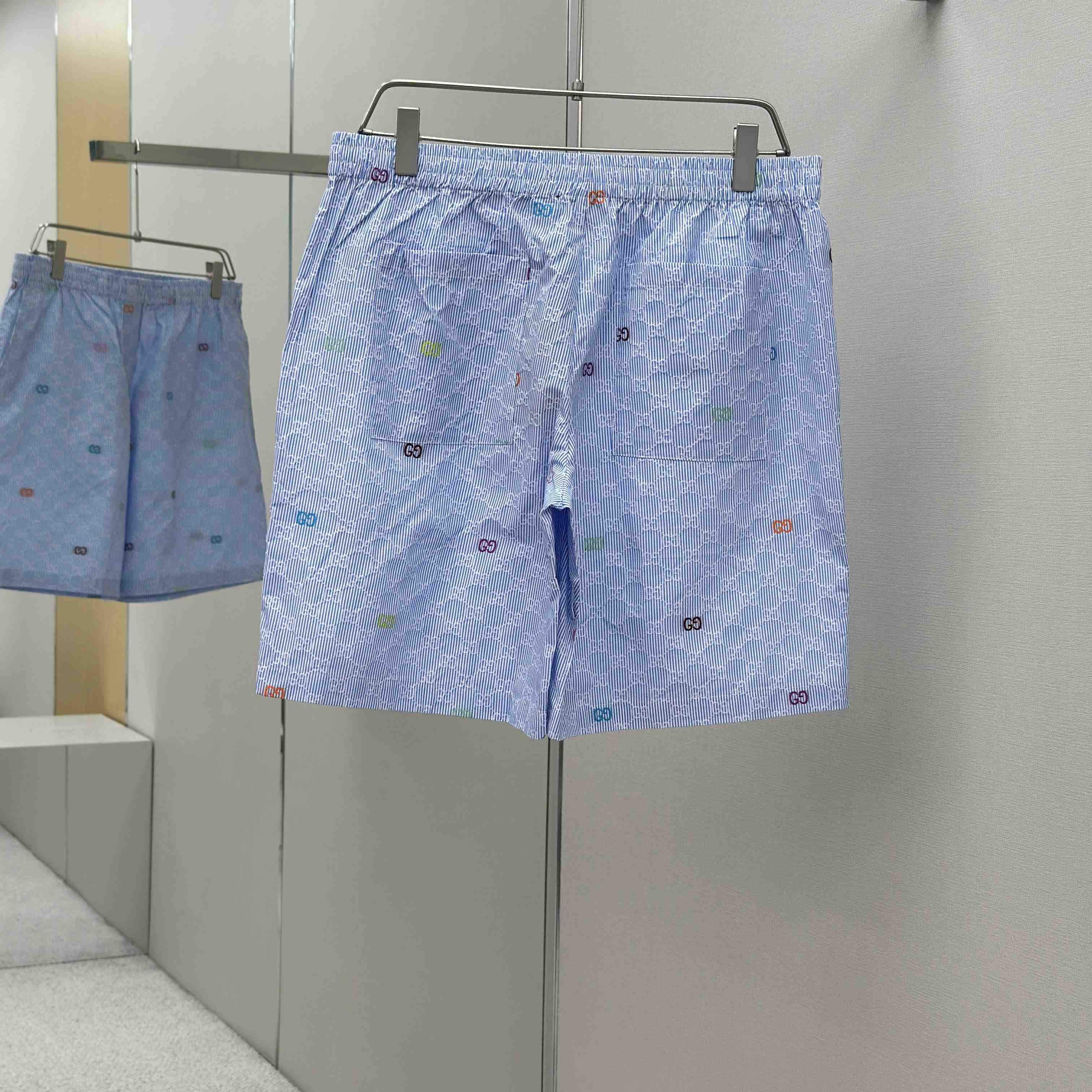 Gucci Striped Cotton Shorts - EUR FASHION