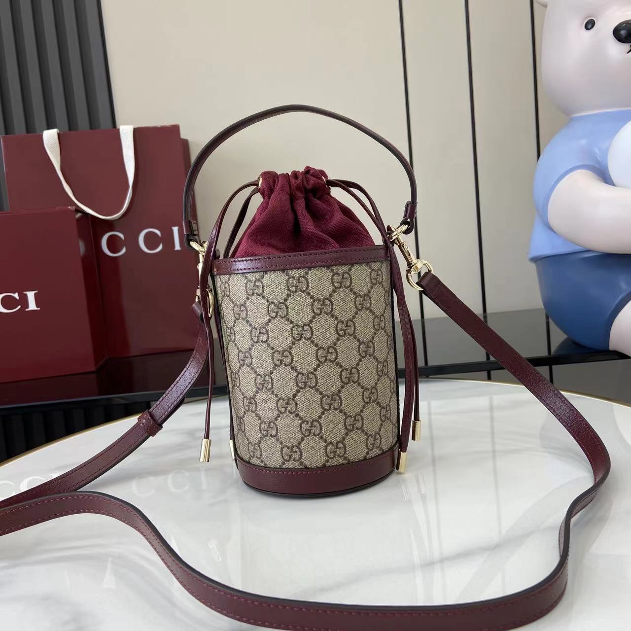 Gucci Ophidia Mini Bucket Bag   - EUR FASHION