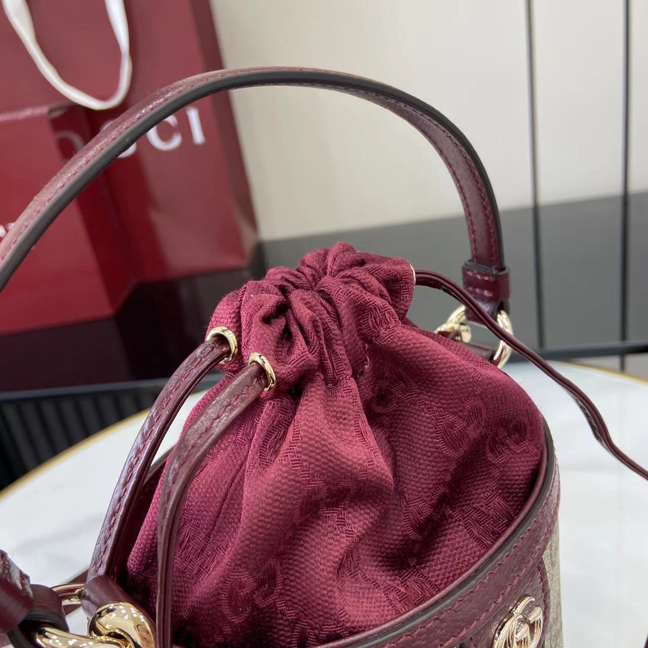 Gucci Ophidia Mini Bucket Bag   - EUR FASHION