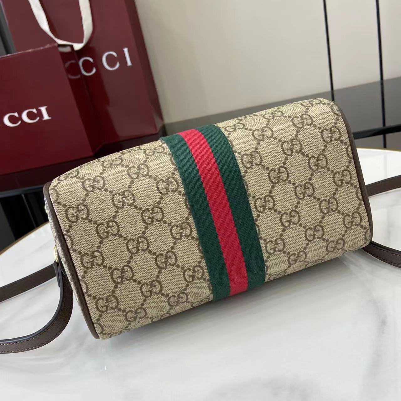 Gucci Ophidia small Boston Bag - EUR FASHION