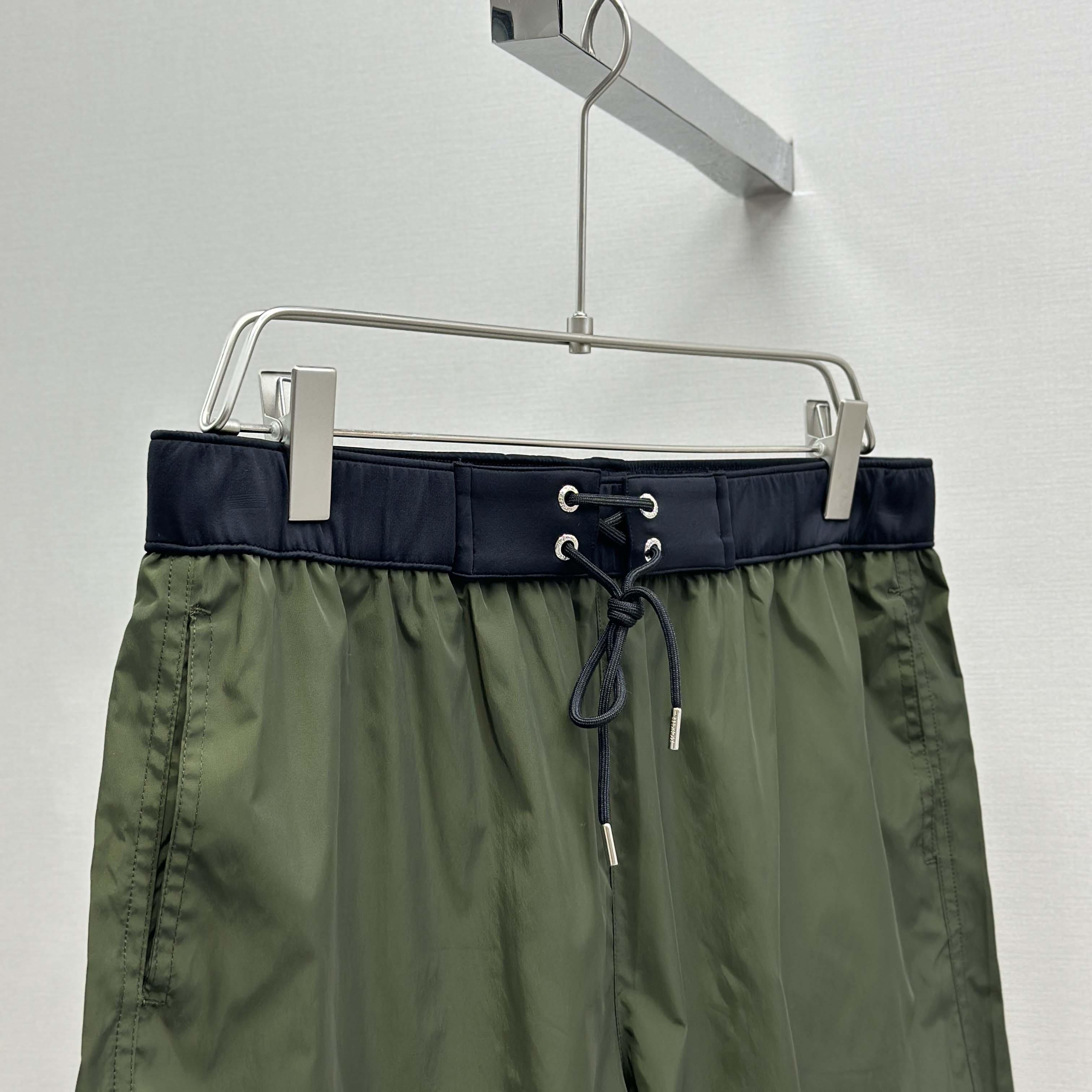 Moncler Logo Patch Swim Shorts - EUR FASHION