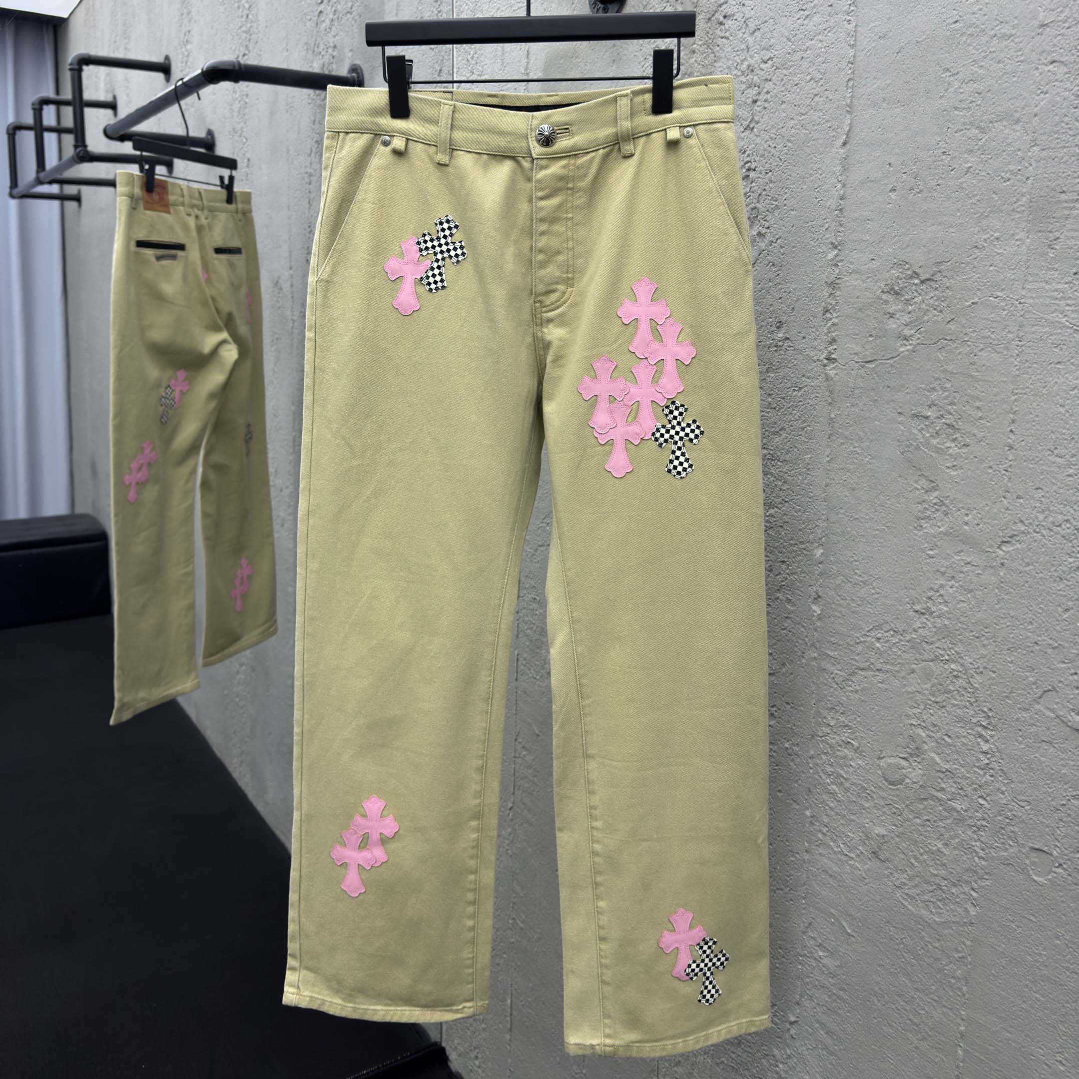 Chrome Hearts Jeans - EUR FASHION