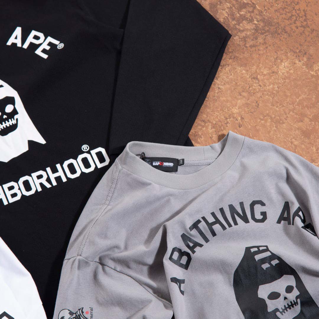 Bape x Nbhd L/S Tee - EUR FASHION