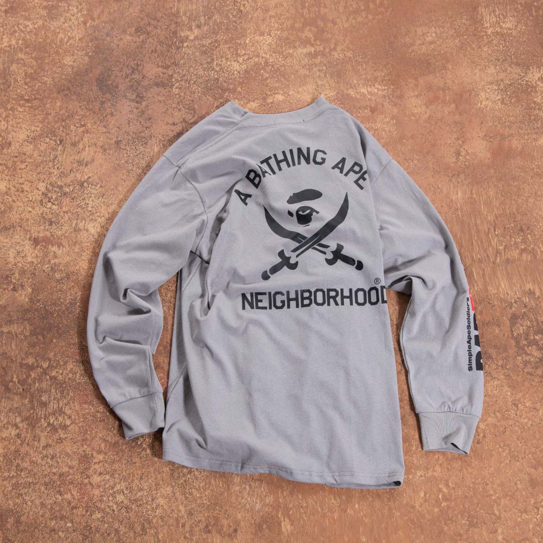 Bape x Nbhd L/S Tee - EUR FASHION