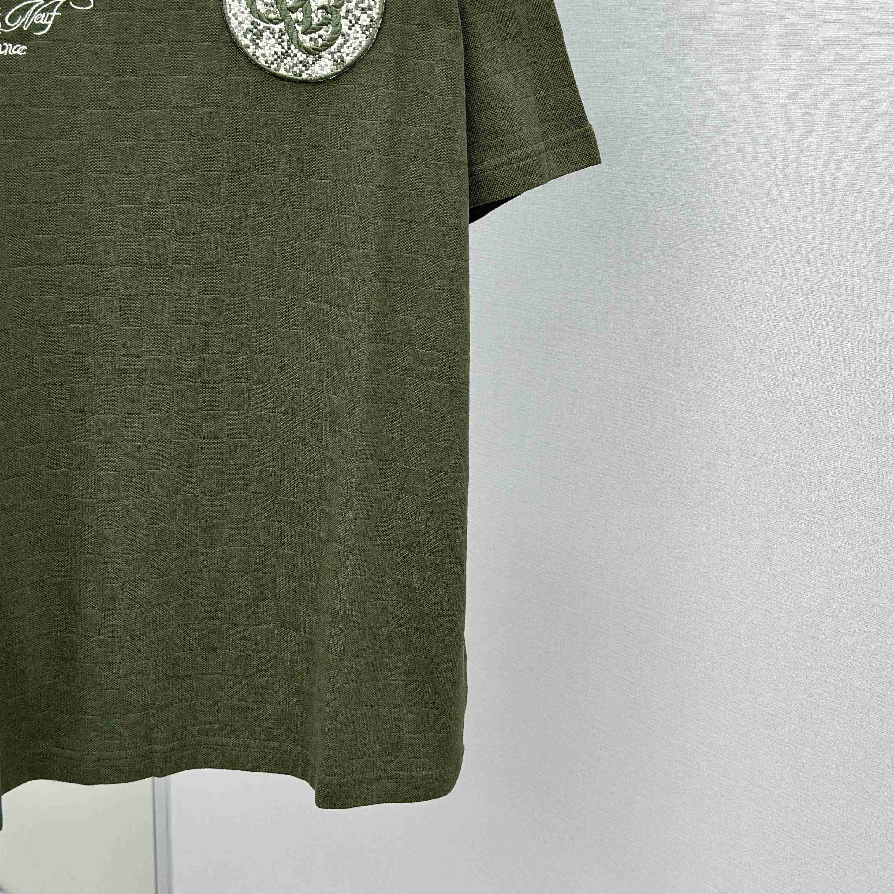 Louis Vuitton Damier Pique T-Shirt   1AGKLH - EUR FASHION
