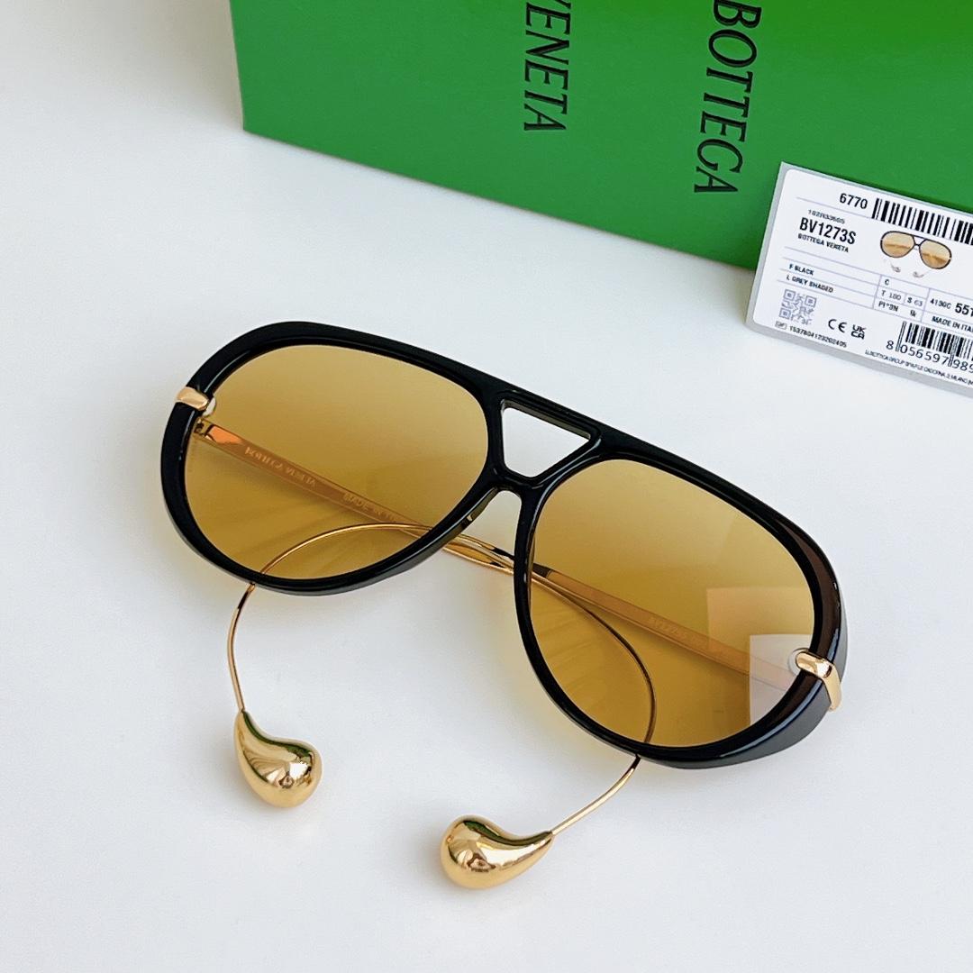 Bottega Veneta Drop Aviator Sunglasses  BV1273S - EUR FASHION