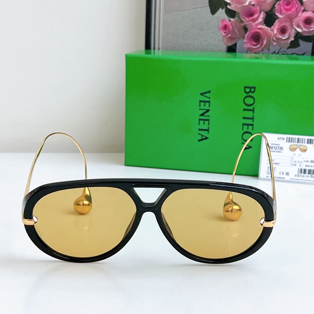 Bottega Veneta Drop Aviator Sunglasses  BV1273S - EUR FASHION