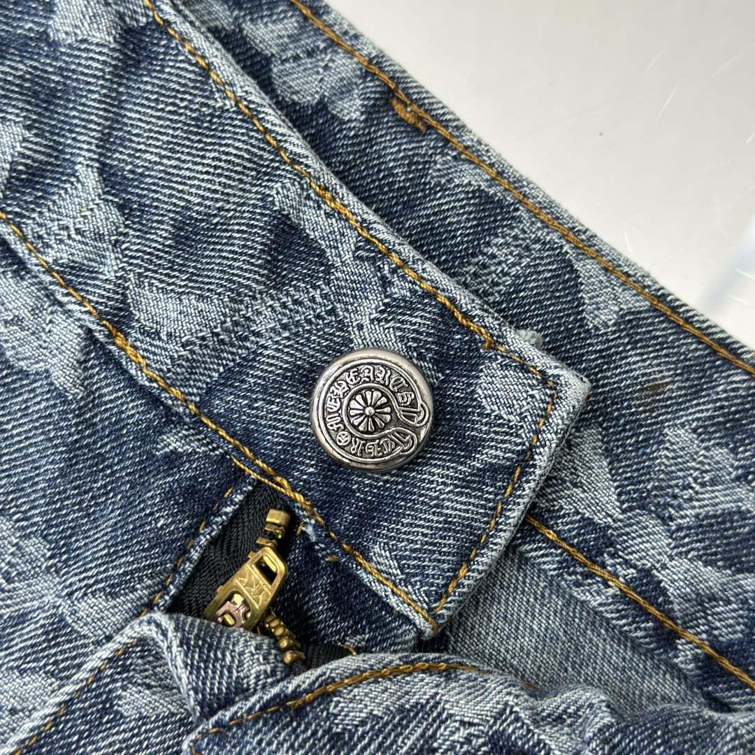 Chrome Hearts Denim Short - EUR FASHION