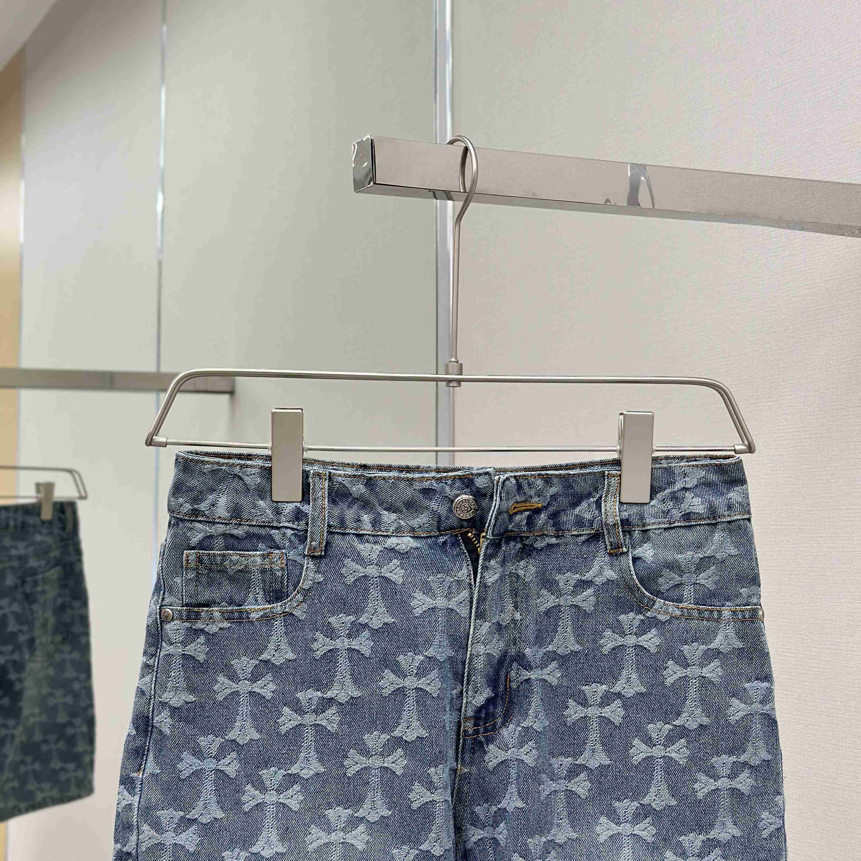 Chrome Hearts Denim Short - EUR FASHION