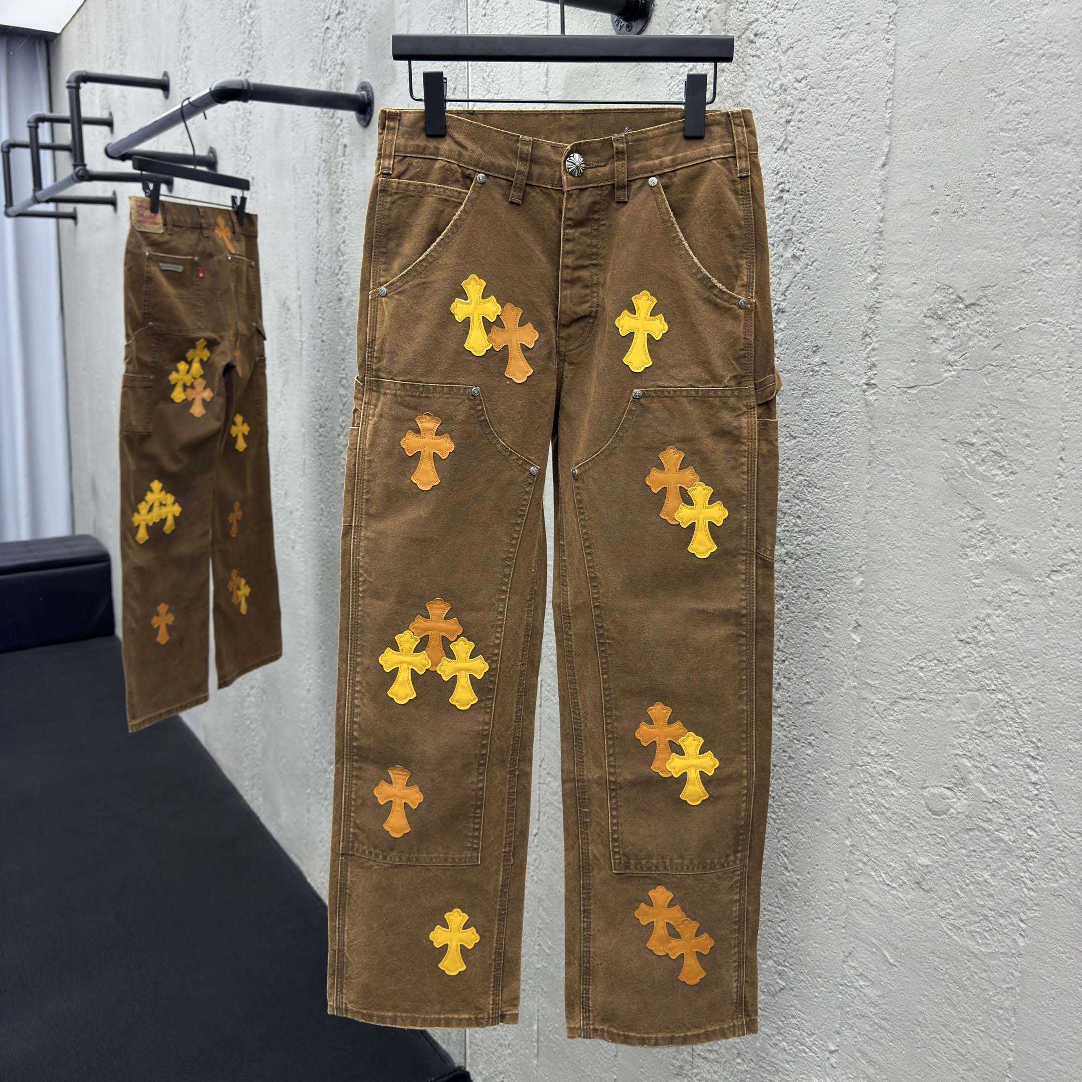 Chrome Hearts Cross Jeans - EUR FASHION