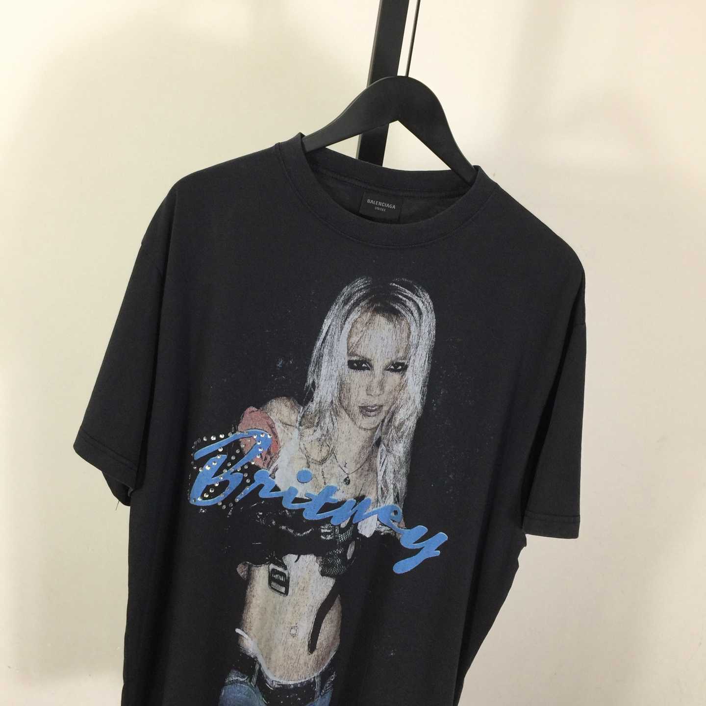 Balenciaga Music | Britney Spears Series Oversized T-Shirt  - EUR FASHION