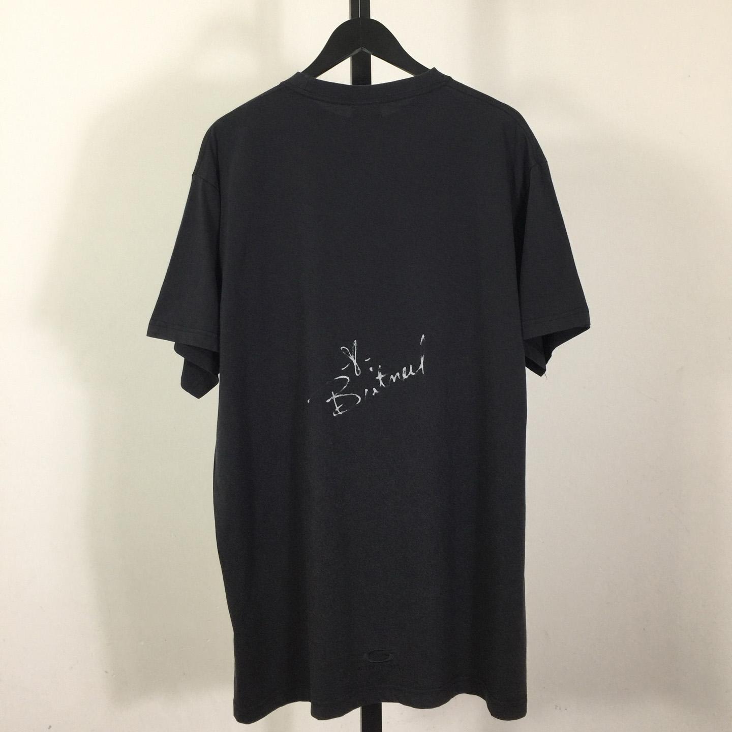 Balenciaga Music | Britney Spears Series Oversized T-Shirt  - EUR FASHION