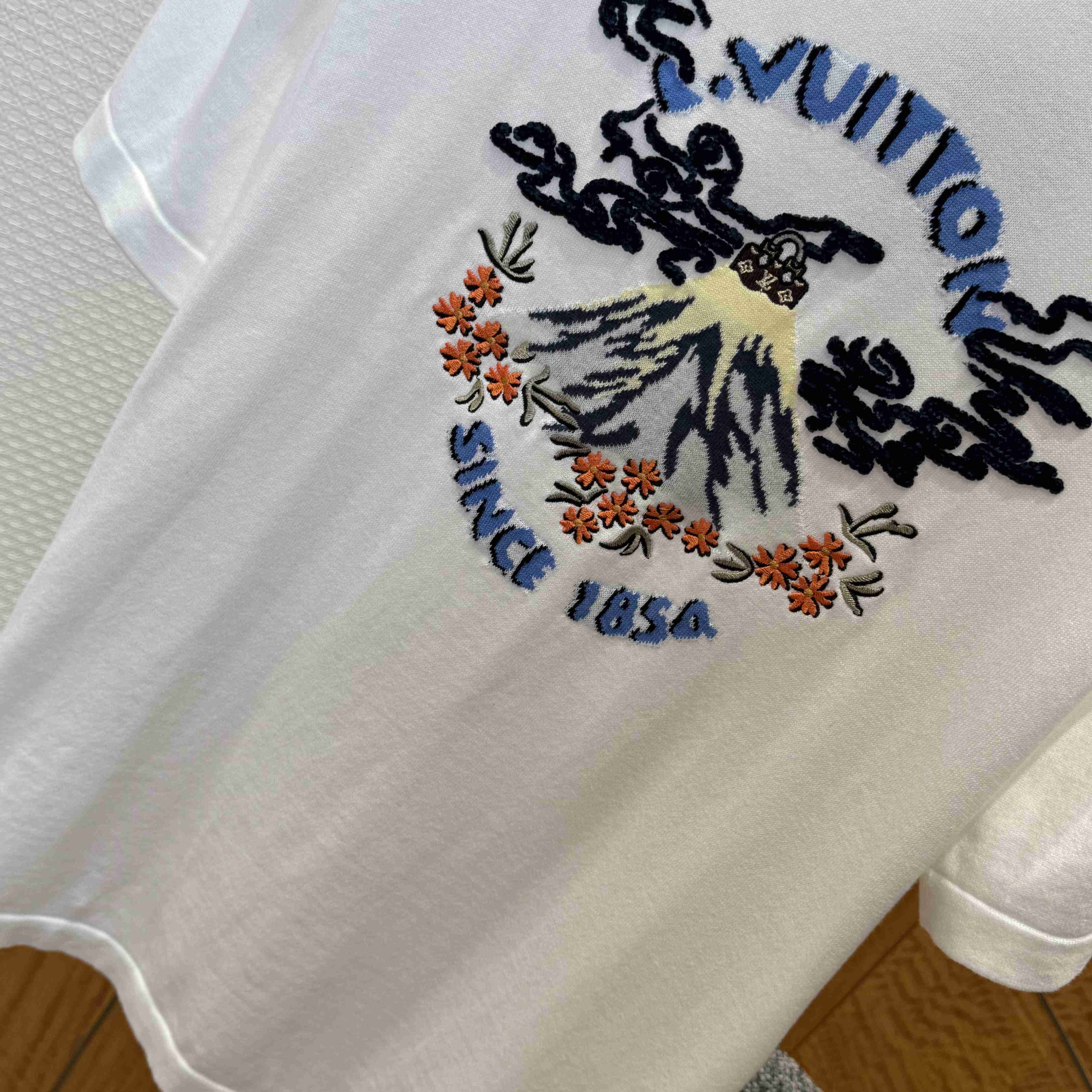 Louis Vuitton Short-Sleeved Knitted Crewneck   1AIMAU - EUR FASHION