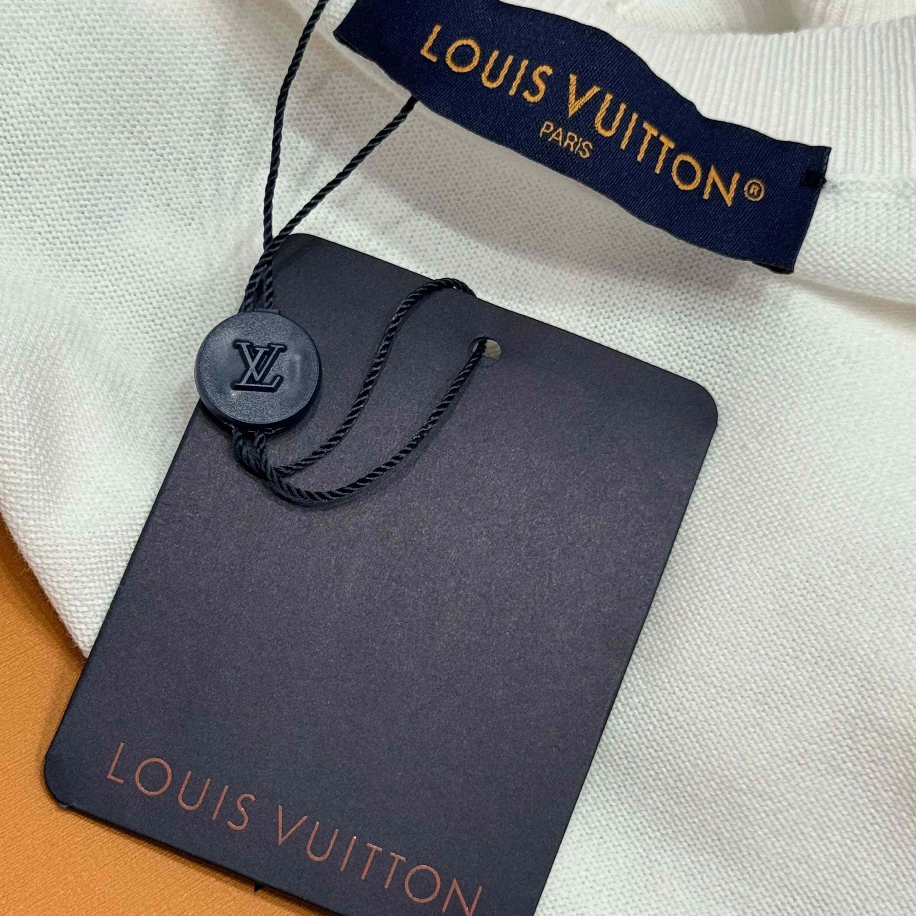 Louis Vuitton Short-Sleeved Knitted Crewneck   1AIMAU - EUR FASHION