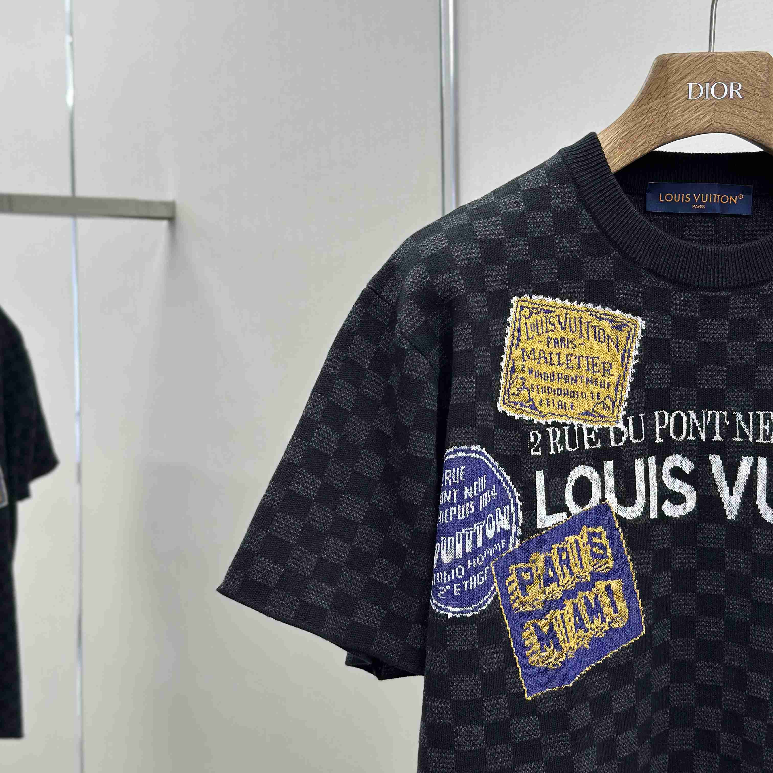 Louis Vuitton Jersey Jacquard T-Shirt   1AHW57 - EUR FASHION