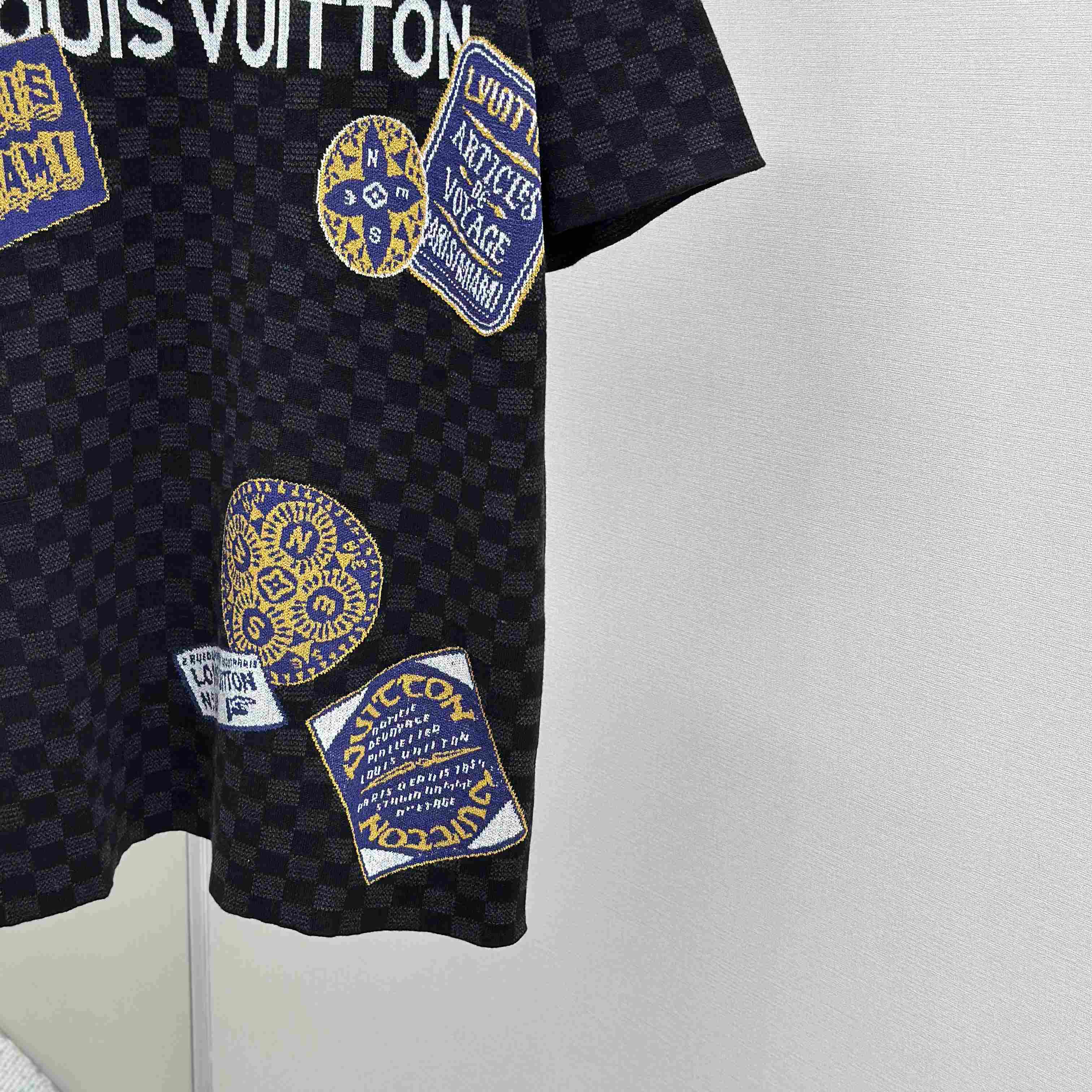 Louis Vuitton Jersey Jacquard T-Shirt   1AHW57 - EUR FASHION