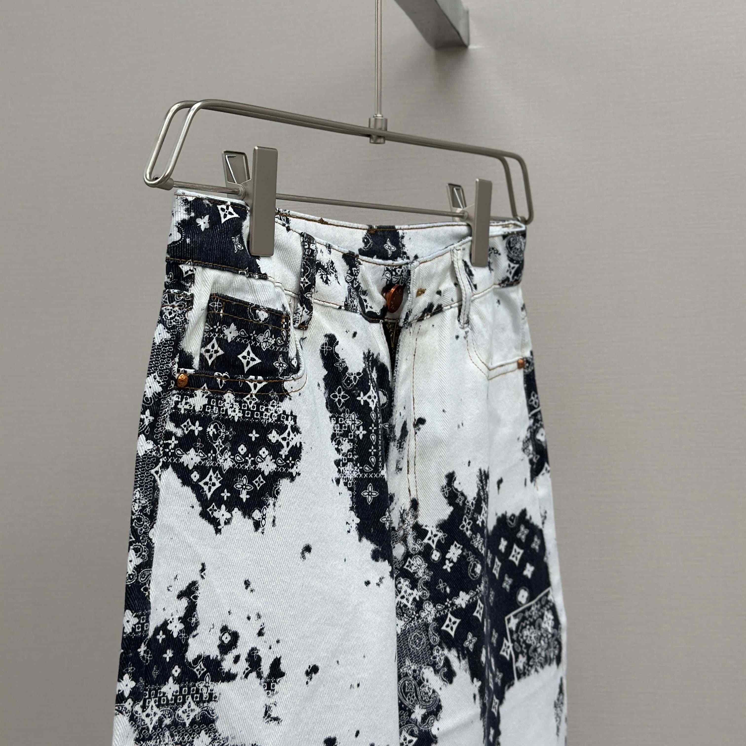 Louis Vuitton Monogram Denim Shorts - EUR FASHION