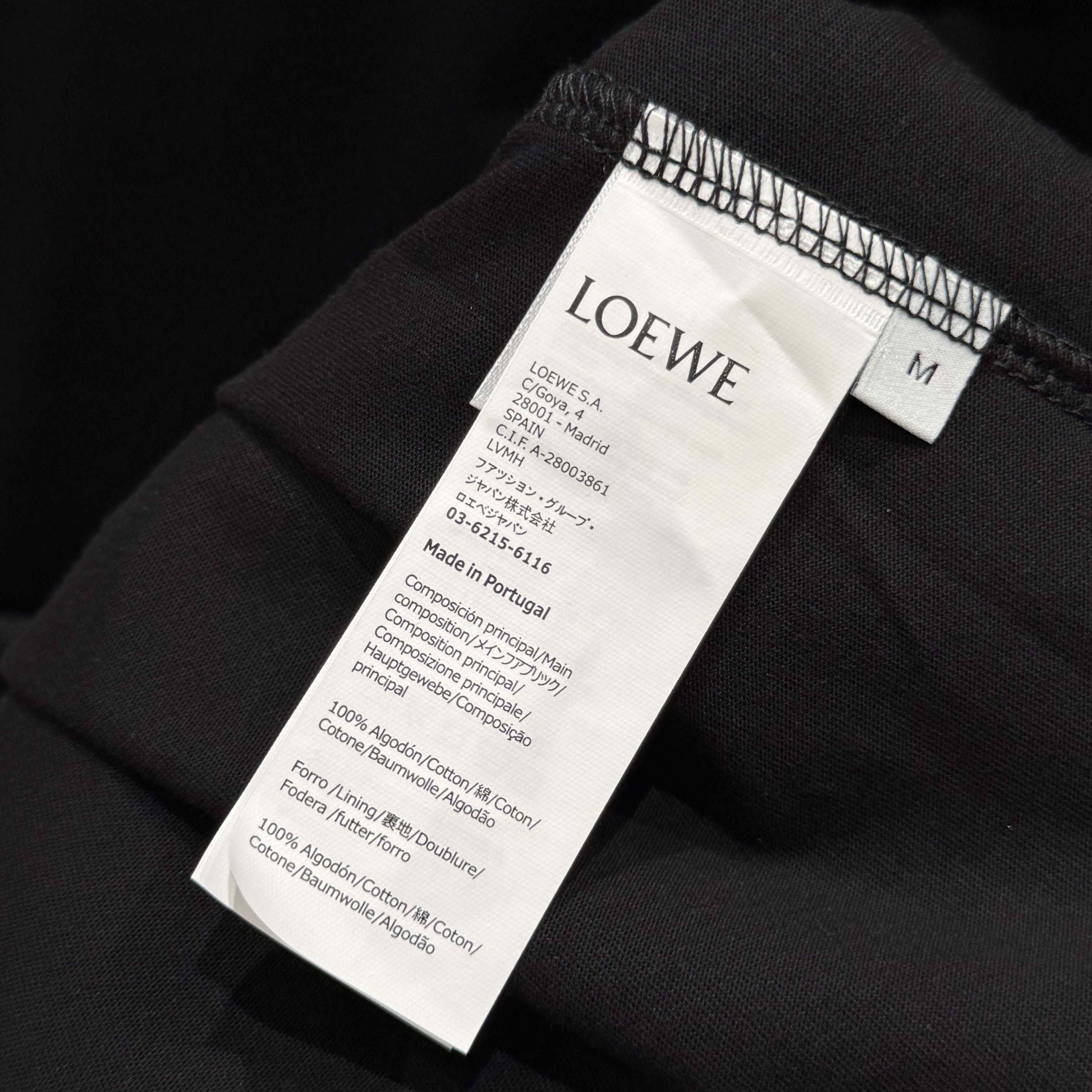 Loewe Relaxed Fit T-shirt In Cotton - EUR FASHION