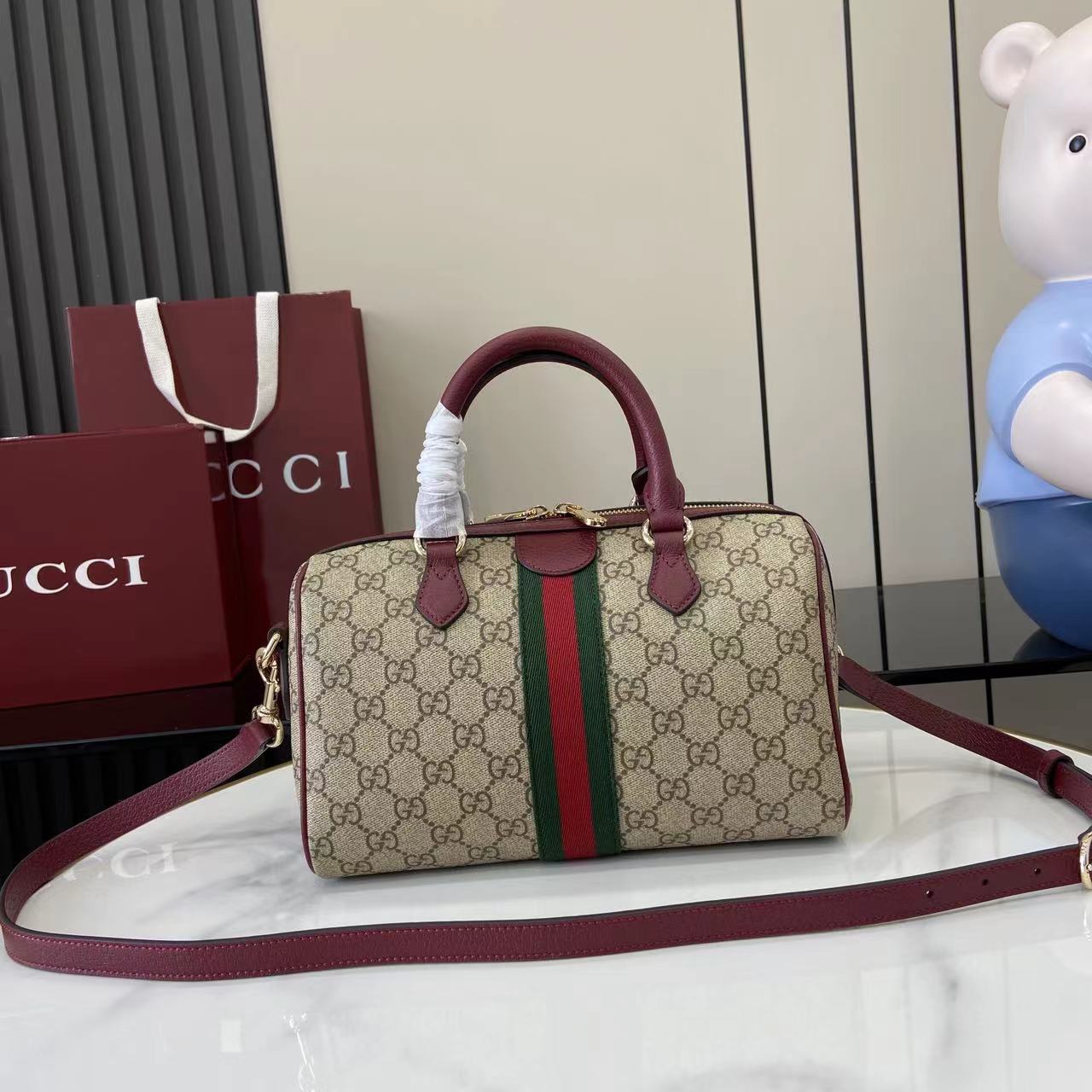 Gucci Ophidia Medium Boston Bag - EUR FASHION