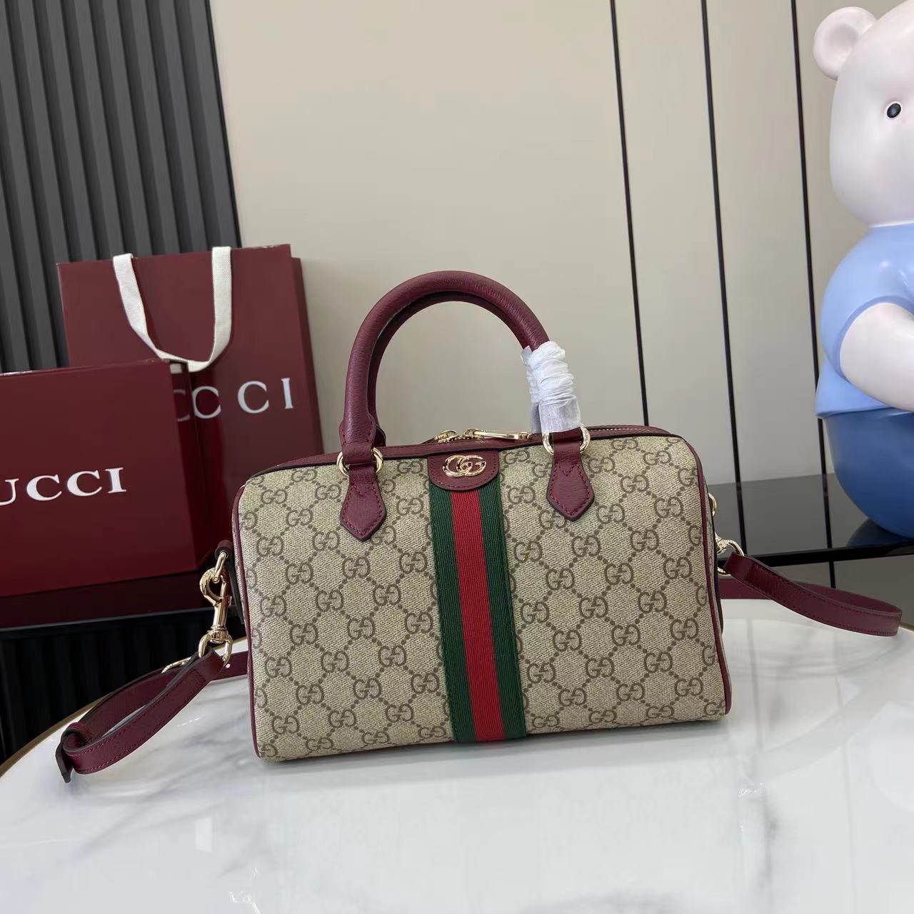 Gucci Ophidia Medium Boston Bag - EUR FASHION