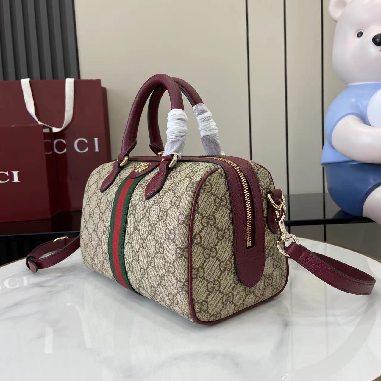 Gucci Ophidia Medium Boston Bag - EUR FASHION