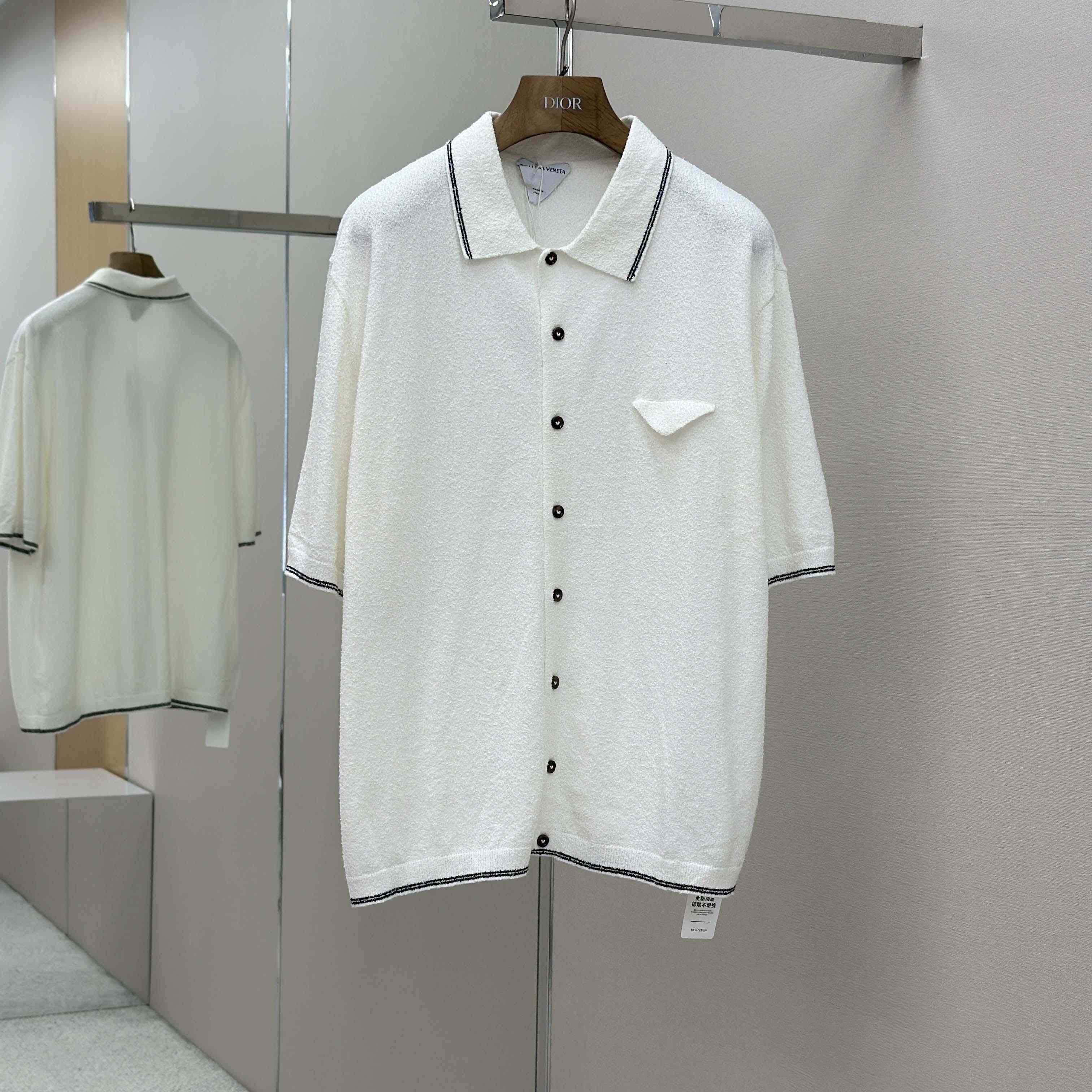 Bottega Veneta Cotton Bouclé Shirt - EUR FASHION