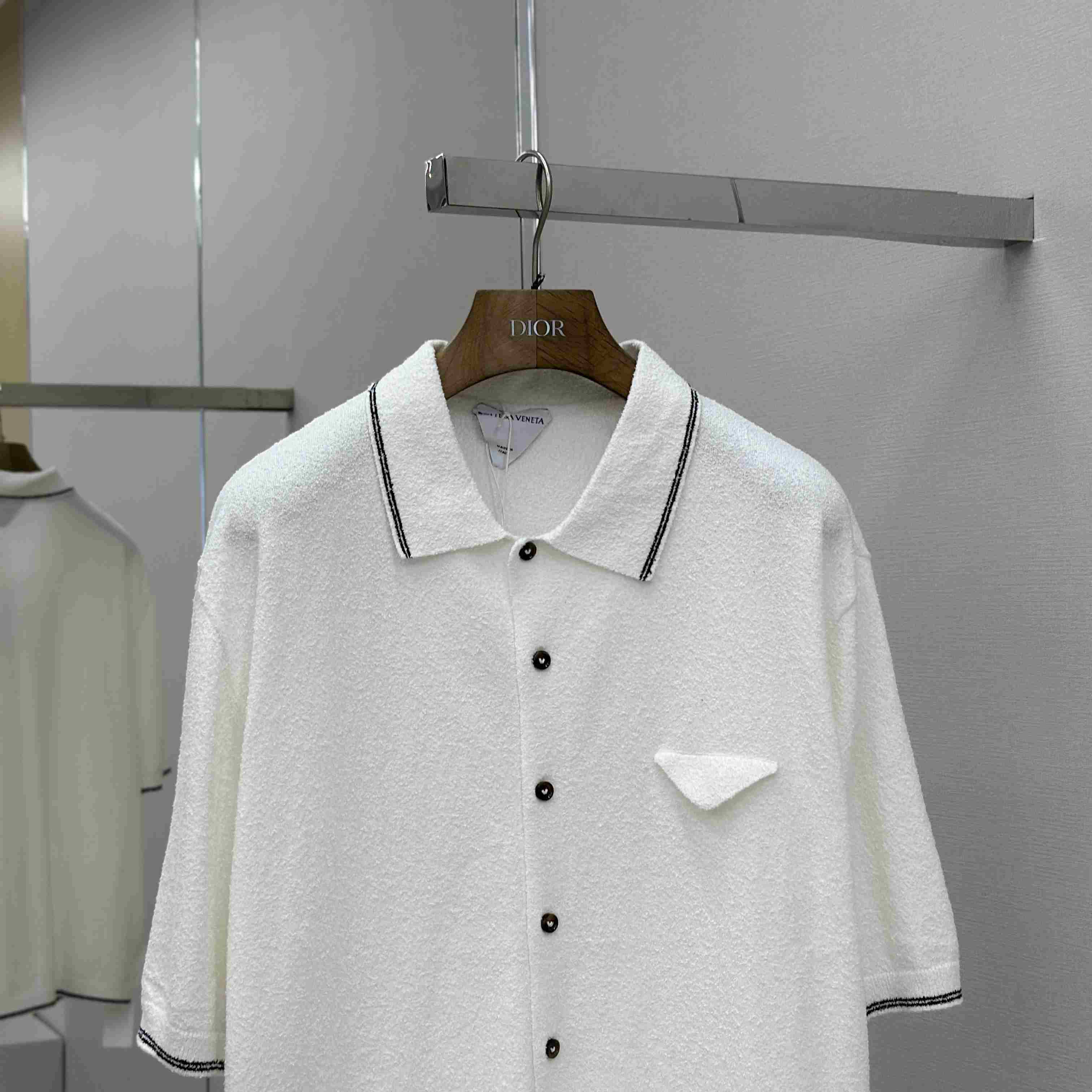 Bottega Veneta Cotton Bouclé Shirt - EUR FASHION