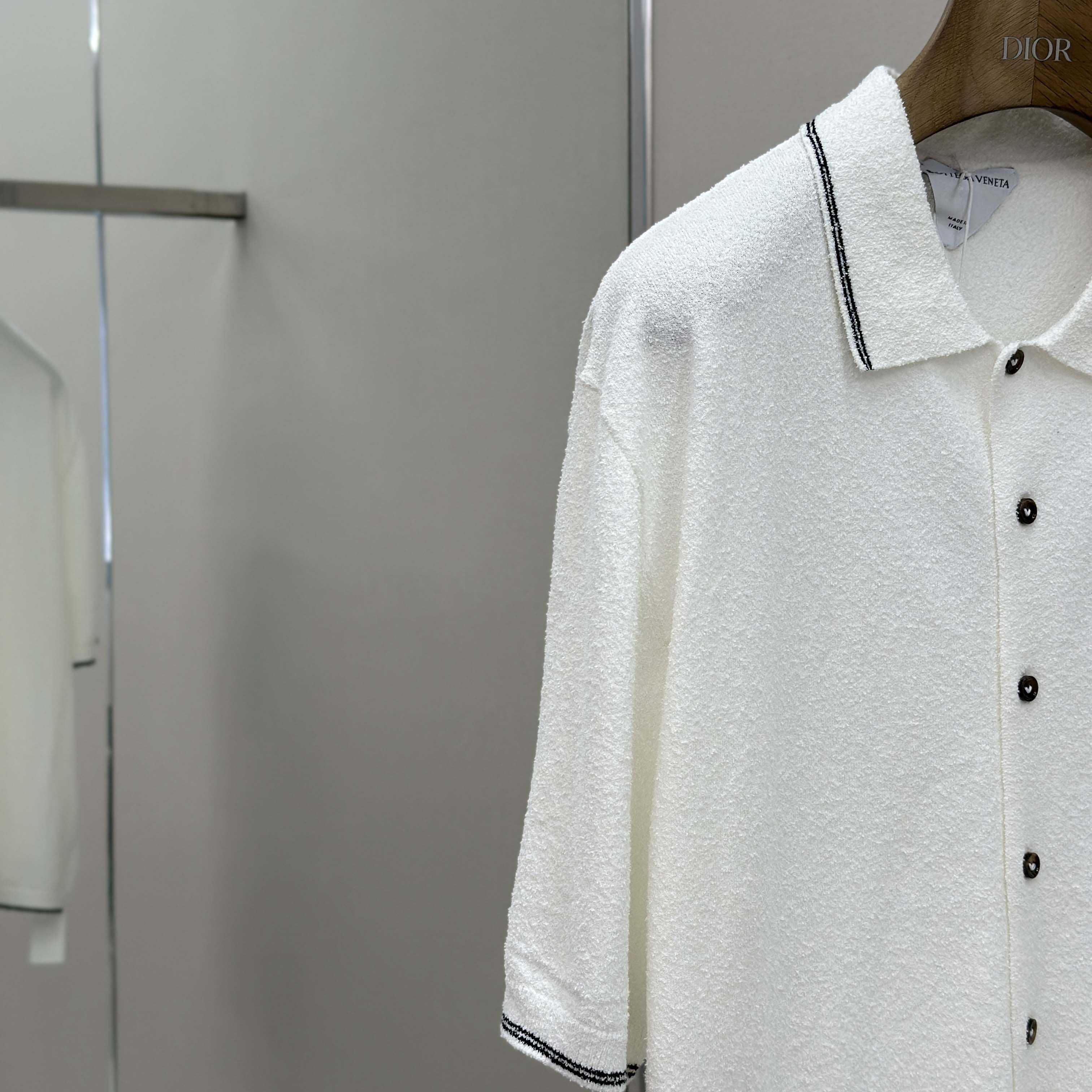Bottega Veneta Cotton Bouclé Shirt - EUR FASHION
