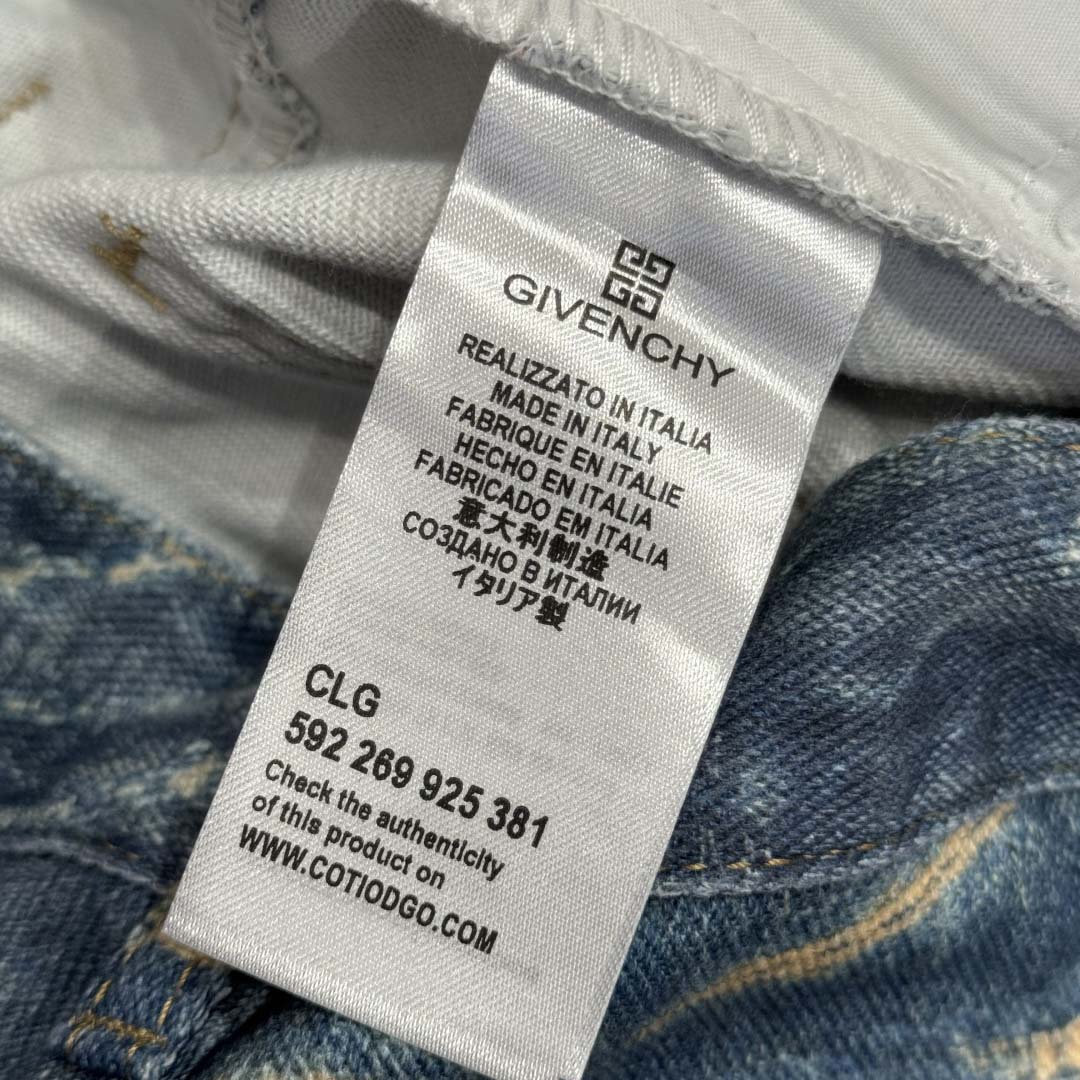 Givenchy Destroyed Distressed Jeans - EUR FASHION