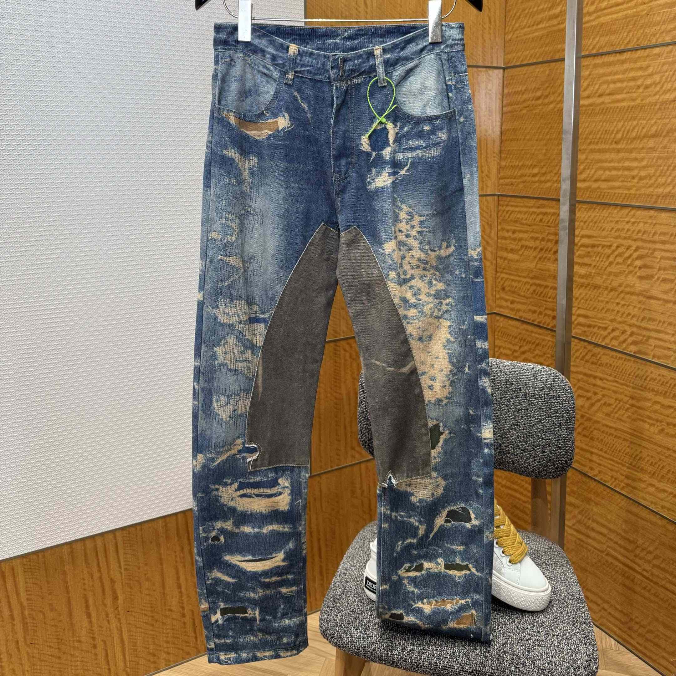 Givenchy Destroyed Distressed Jeans - EUR FASHION