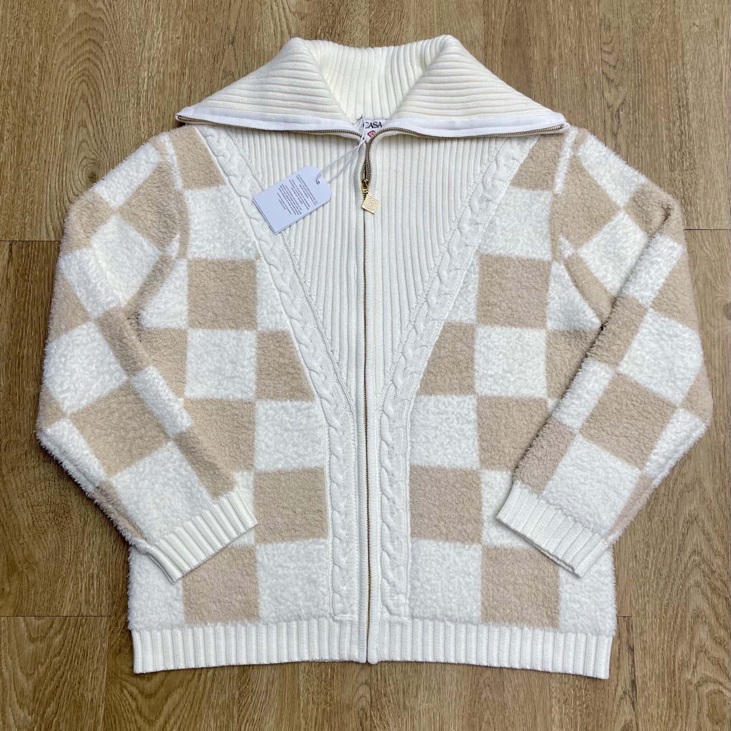Casablanca Merino Fleece Jacket   D0096 - EUR FASHION