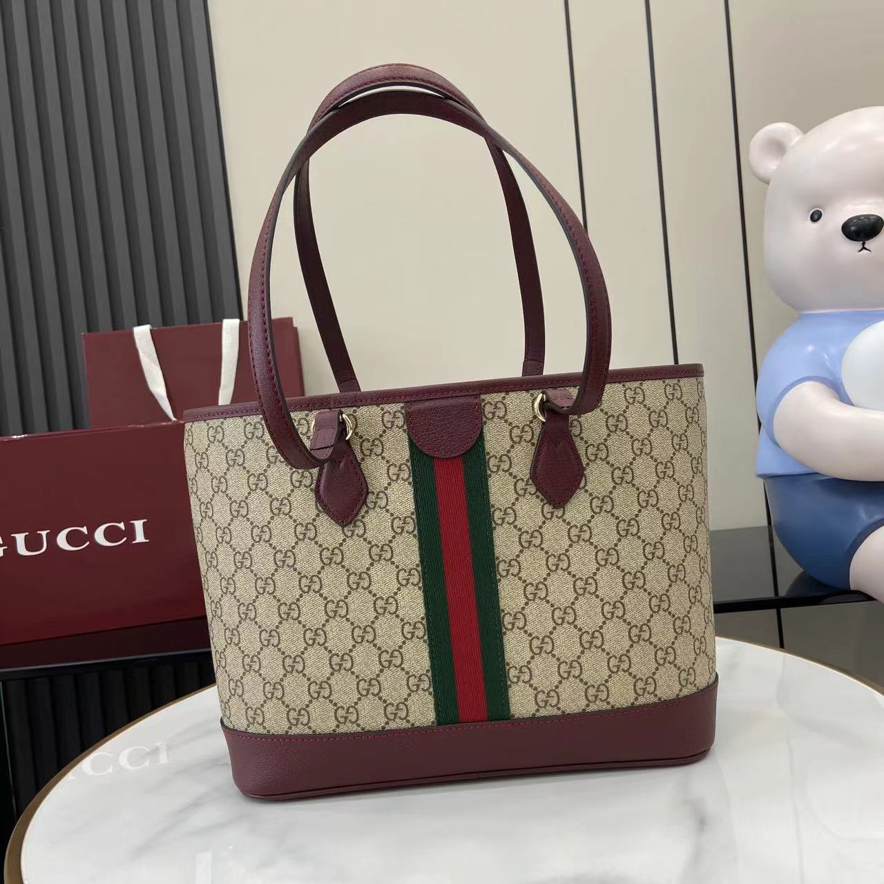 Gucci Ophidia Medium Tote Bag - EUR FASHION
