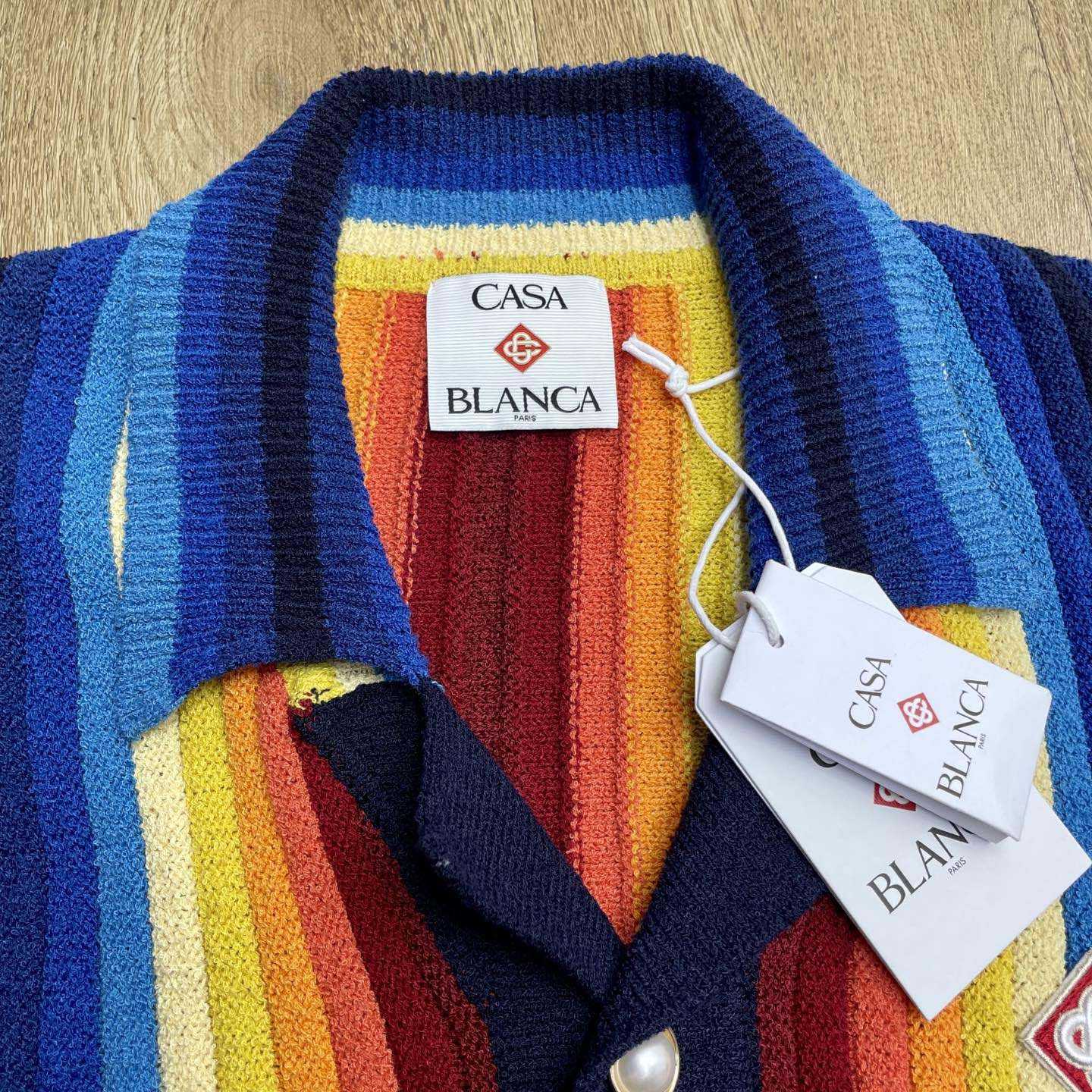 Casablanca Gradient Stripe Towelling Jacket - EUR FASHION