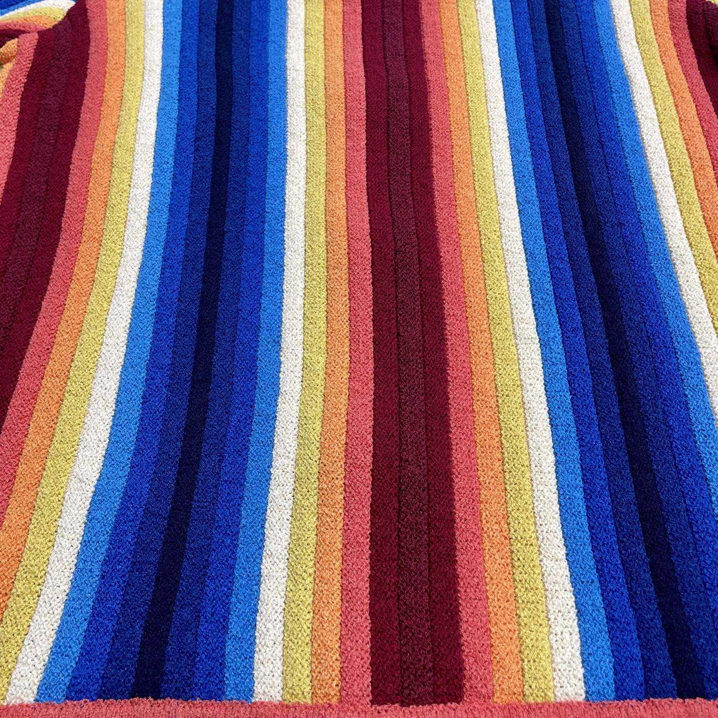 Casablanca Gradient Stripe Towelling Jacket - EUR FASHION