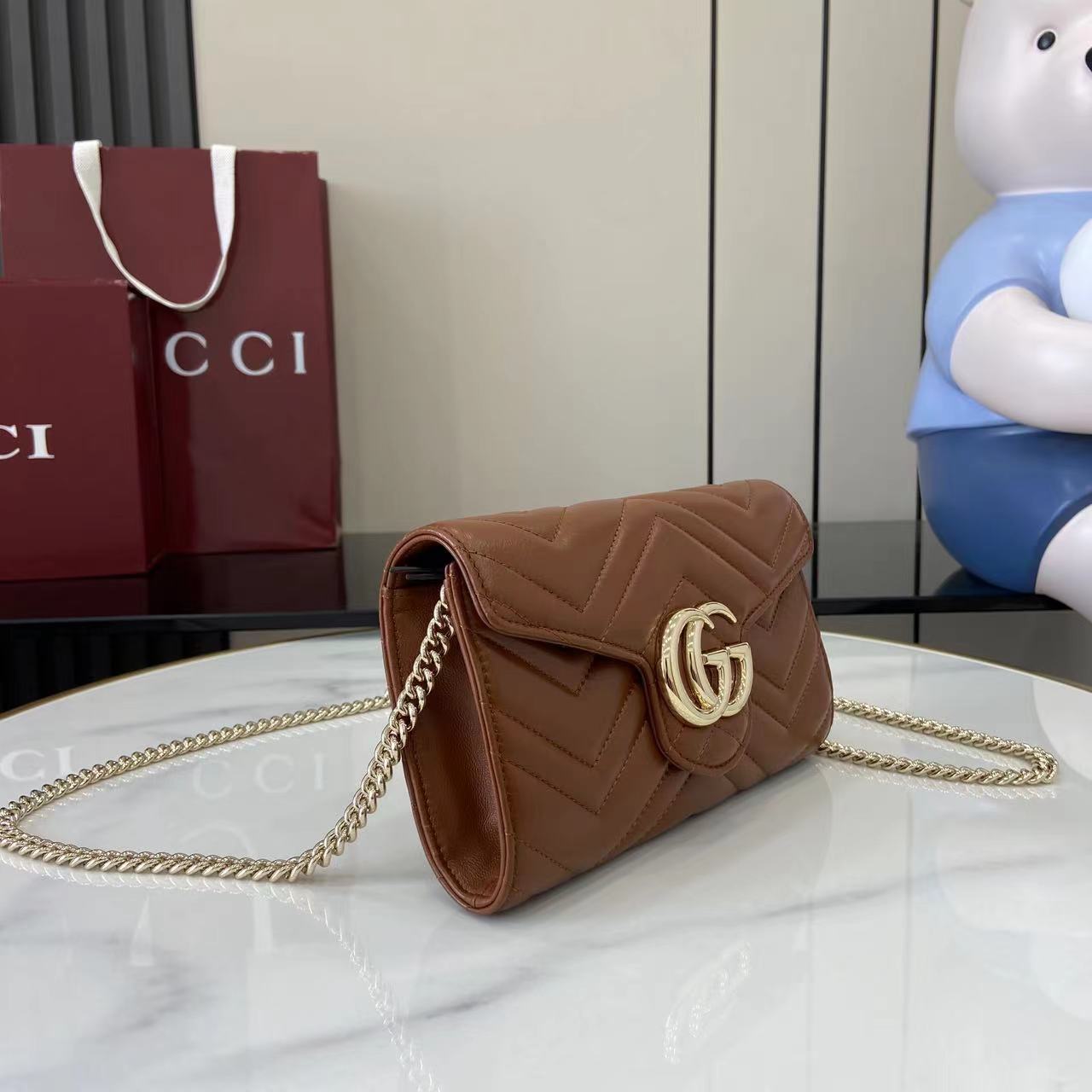 Gucci GG Marmont Wallet On Chain - EUR FASHION