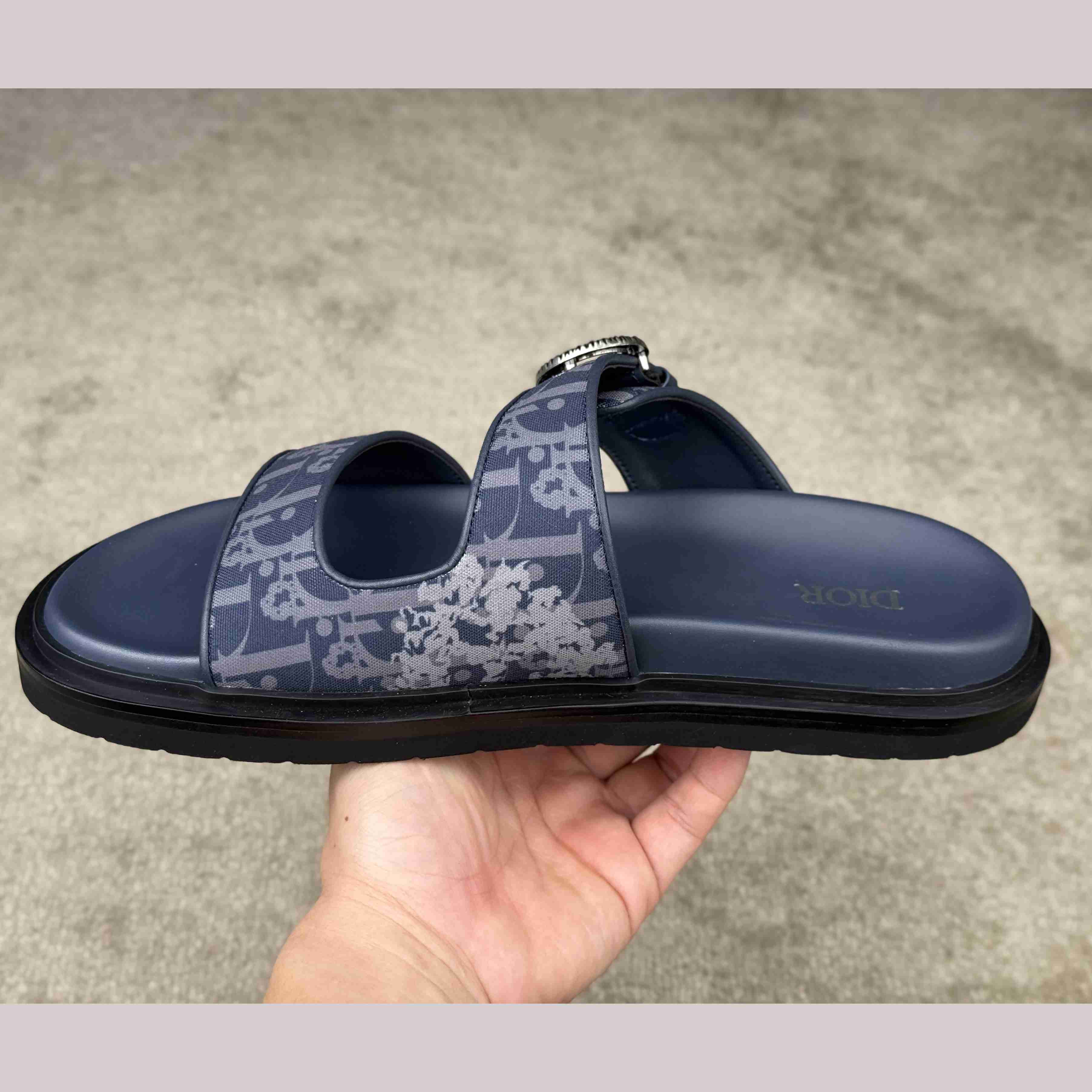 Denim Tears x Dior Aqua Sandal 'Dior Tears - Peace Sign' - EUR FASHION