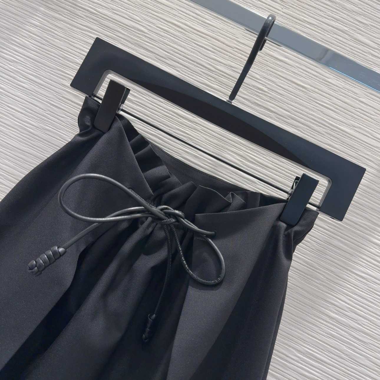 Loewe Logo Cotton And Wool Maxi Skirt - EUR FASHION