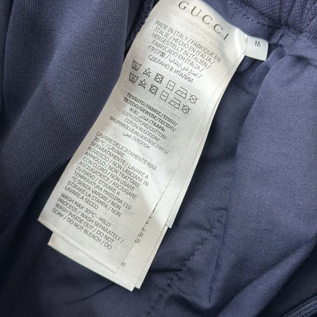 Gucci Technical Jersey Pant With Embossed Logo - EUR FASHION
