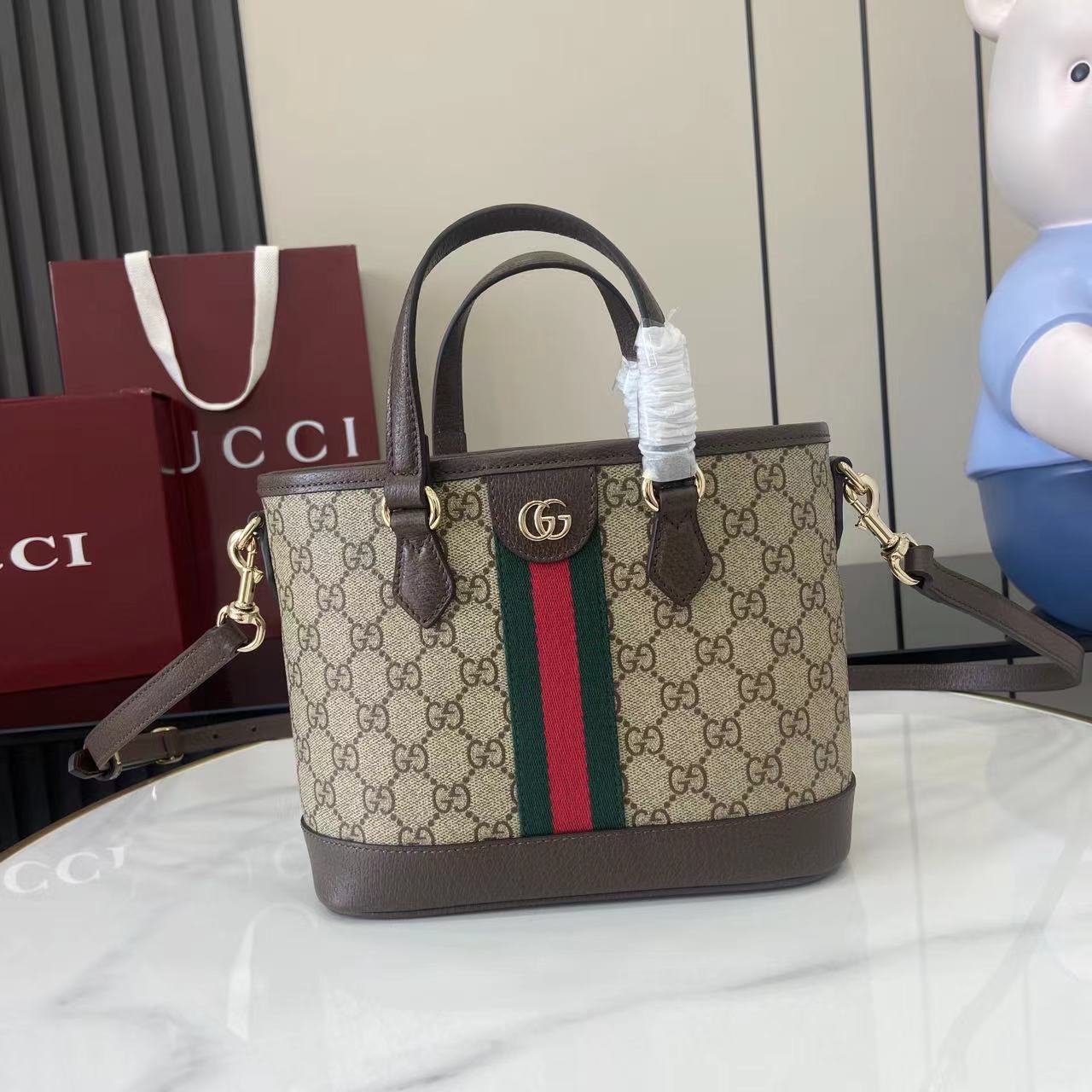 Gucci Ophidia Small Tote Bag - EUR FASHION