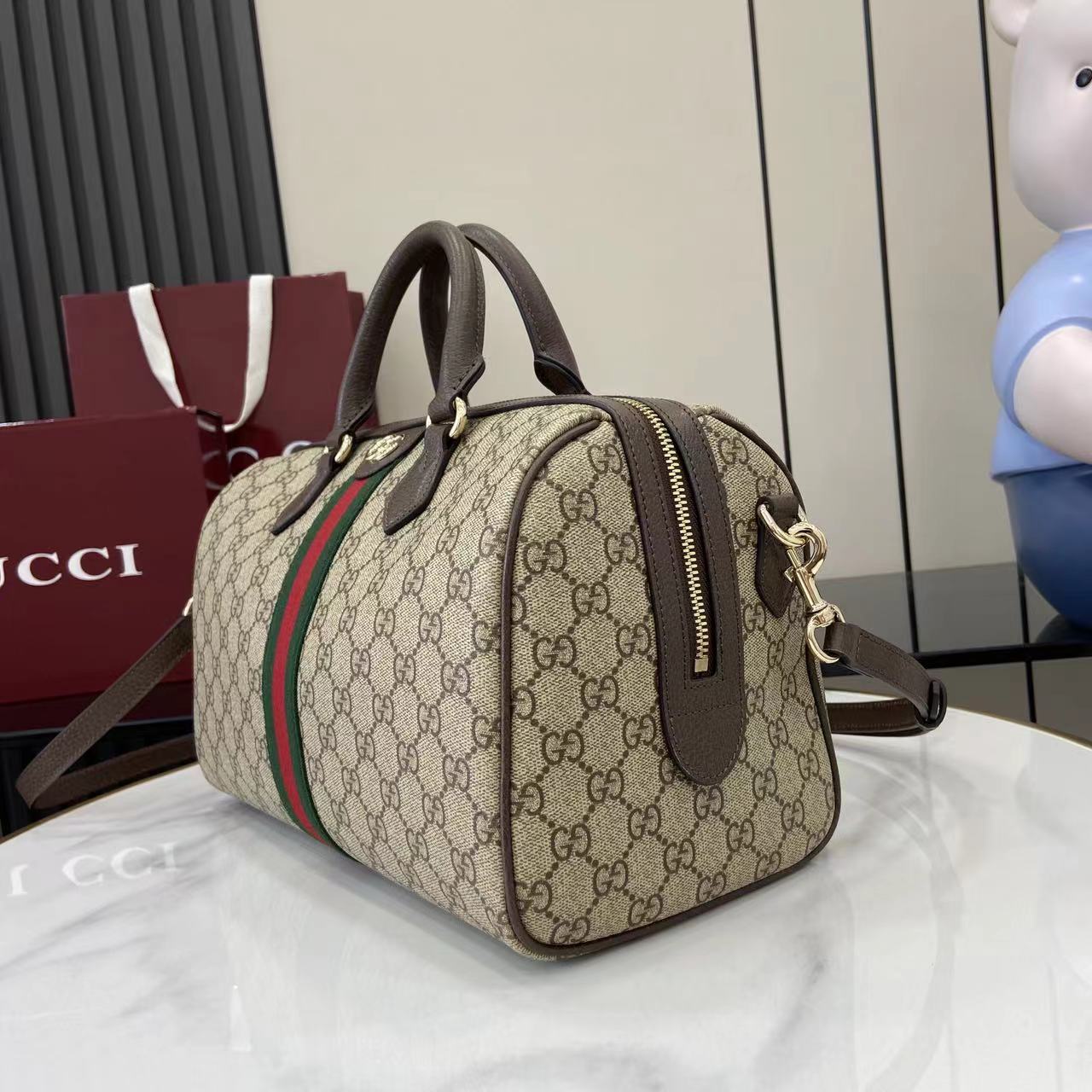 Gucci Ophidia Large Boston Bag - EUR FASHION