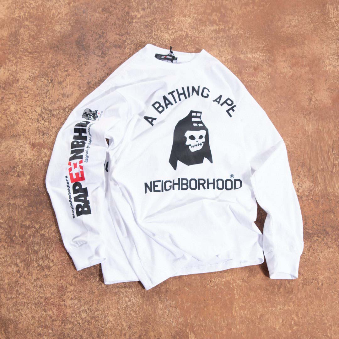 Bape x Nbhd L/S Tee - EUR FASHION