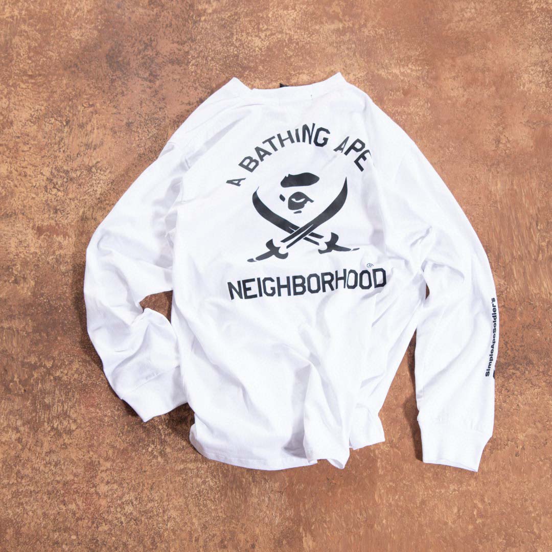 Bape x Nbhd L/S Tee - EUR FASHION