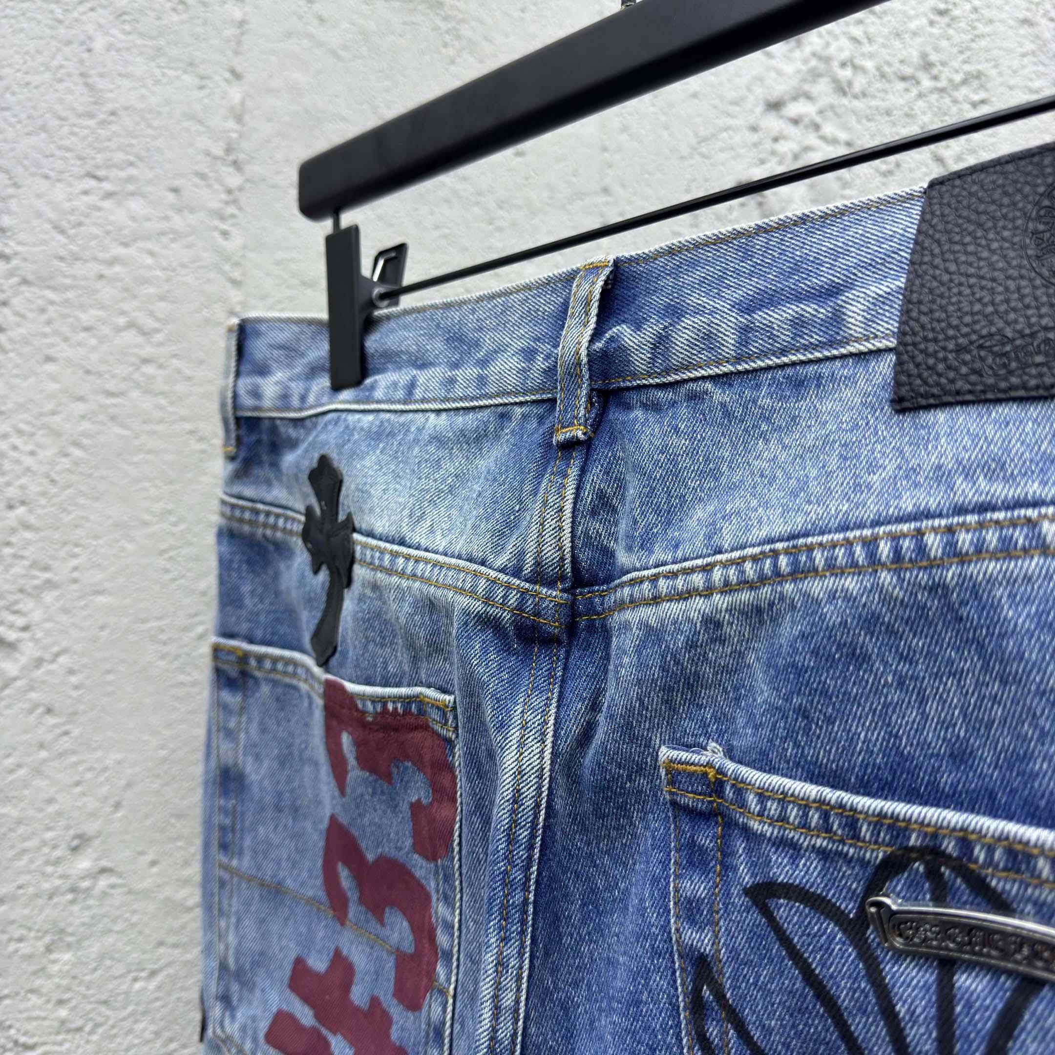 Chrome Hearts Cross Jeans - EUR FASHION