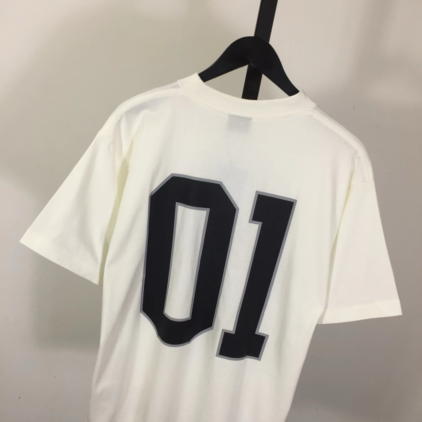 Balenciaga Basketball Series - Oversized T-Shirt In Off White - EUR FASHION